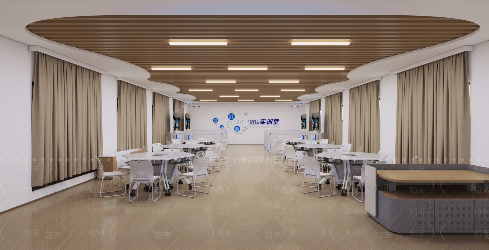 现代实验室3D模型下载【ID:1195388030】