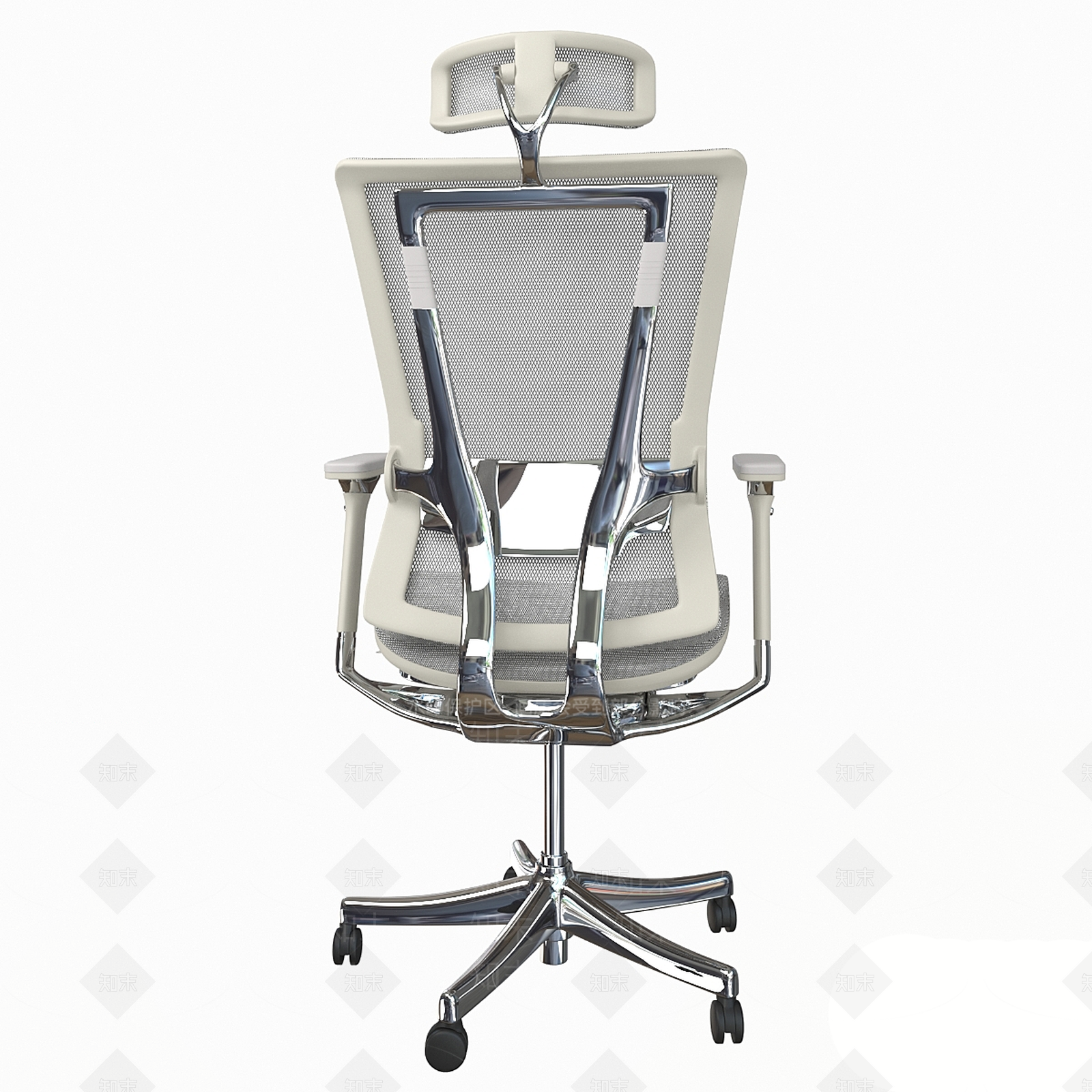 现代意式办公椅3D模型下载【ID:1195394098】