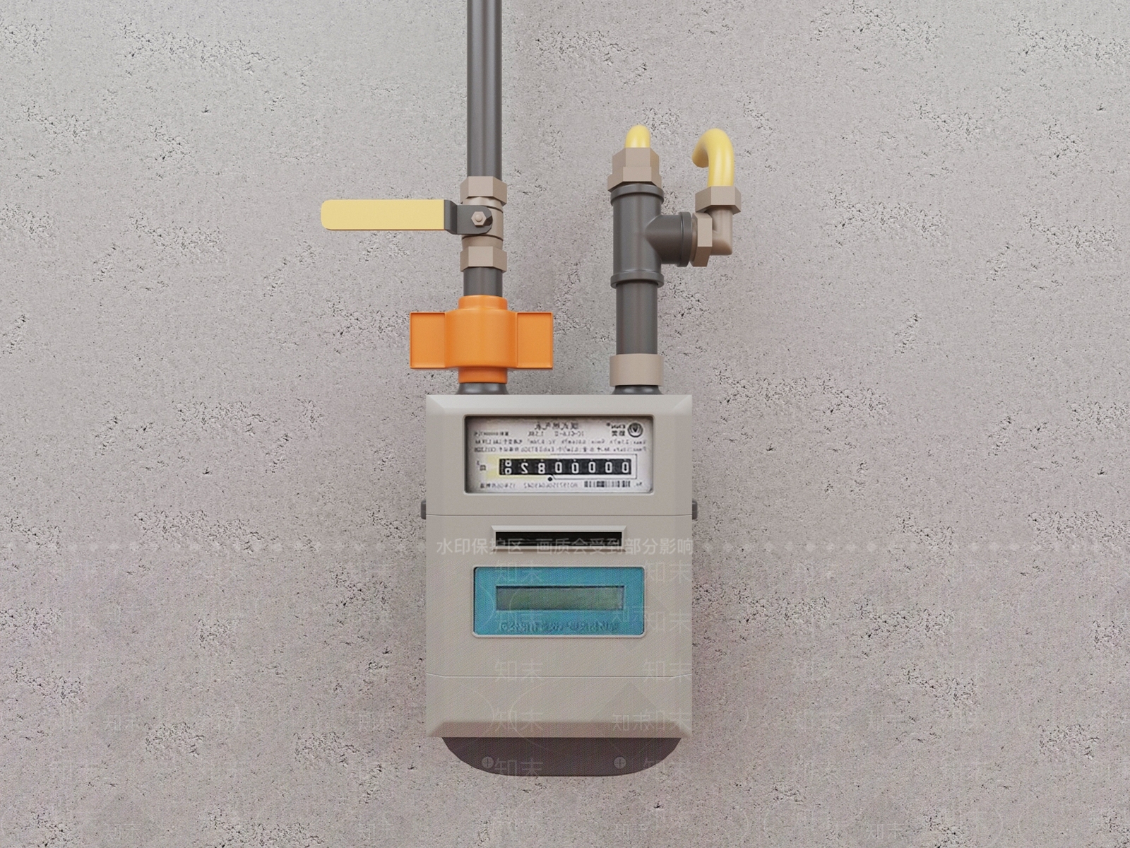 厨房用品3D模型下载【ID:1195394361】