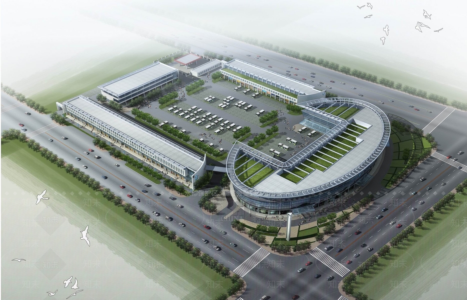 现代南瓜车3D模型下载【ID:1195396057】