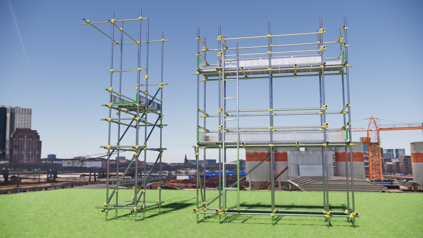 游乐设施SU模型下载【ID:1195402457】