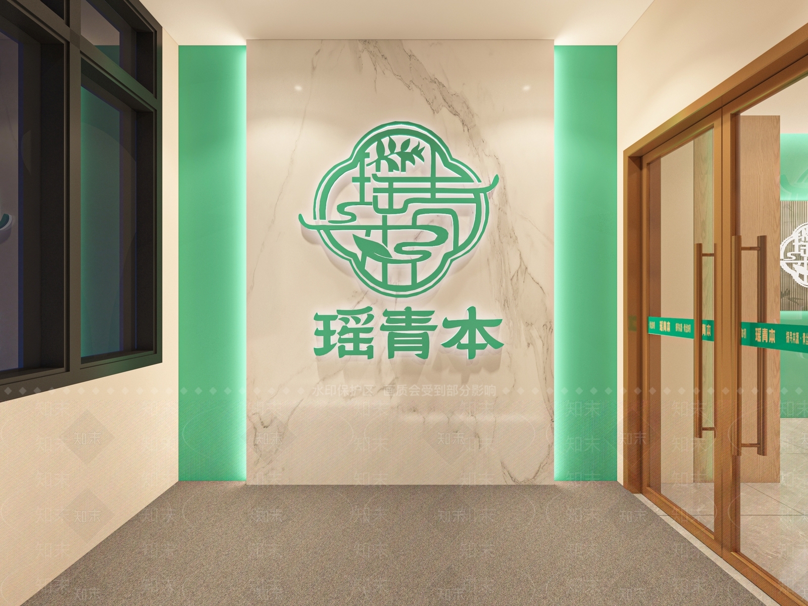 新中式其他商业空间3D模型下载【ID:1195403340】