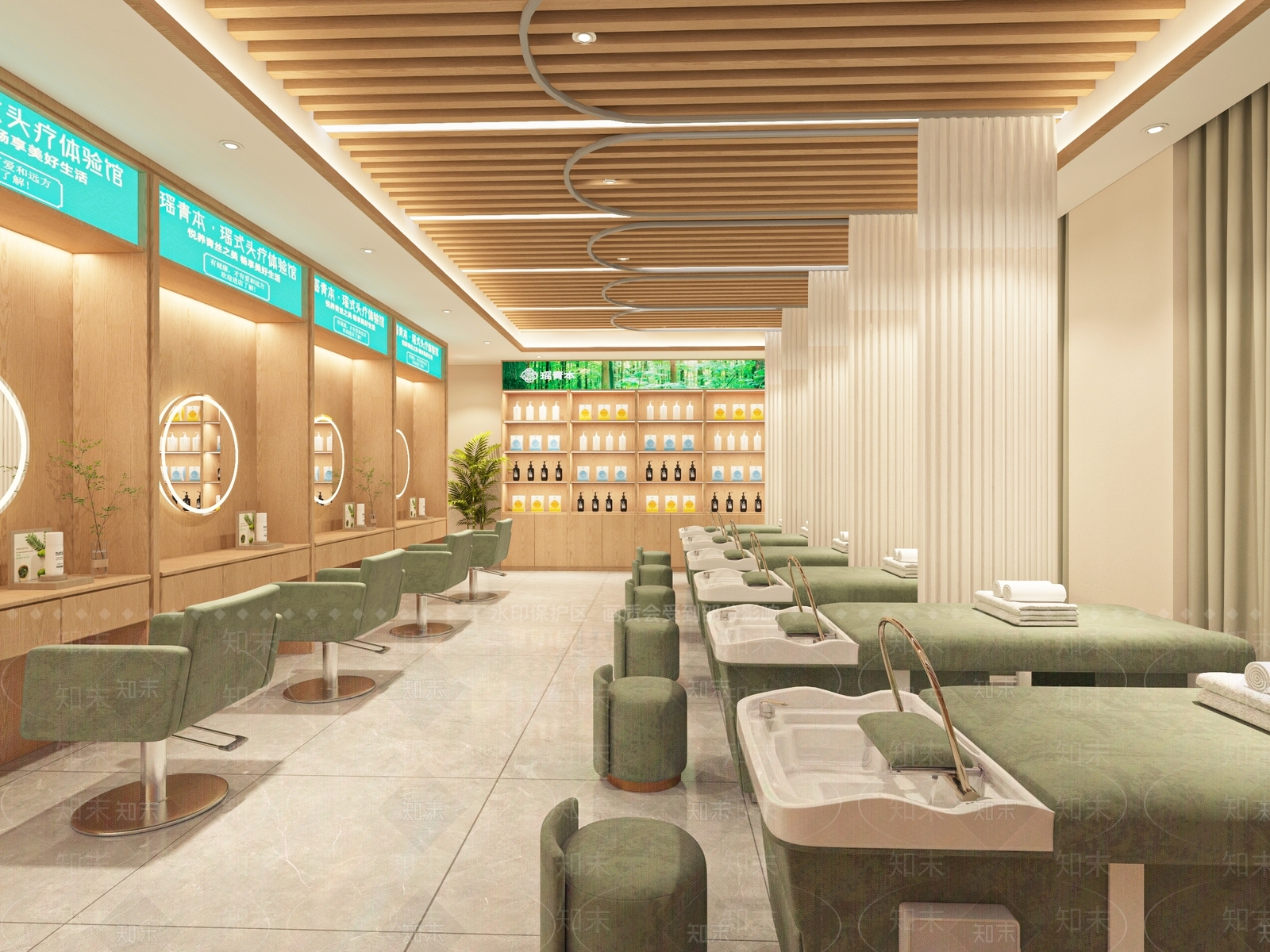 新中式其他商业空间3D模型下载【ID:1195403340】