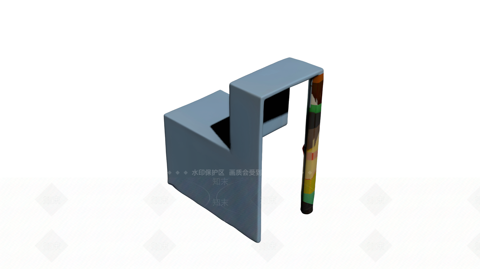 现代休闲桌椅SU模型下载【ID:1195406378】