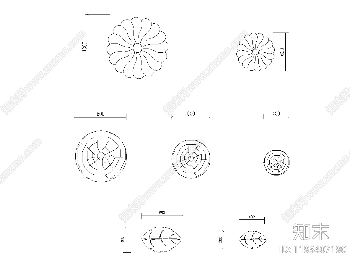 其他公园景观施工图下载【ID:1195407190】