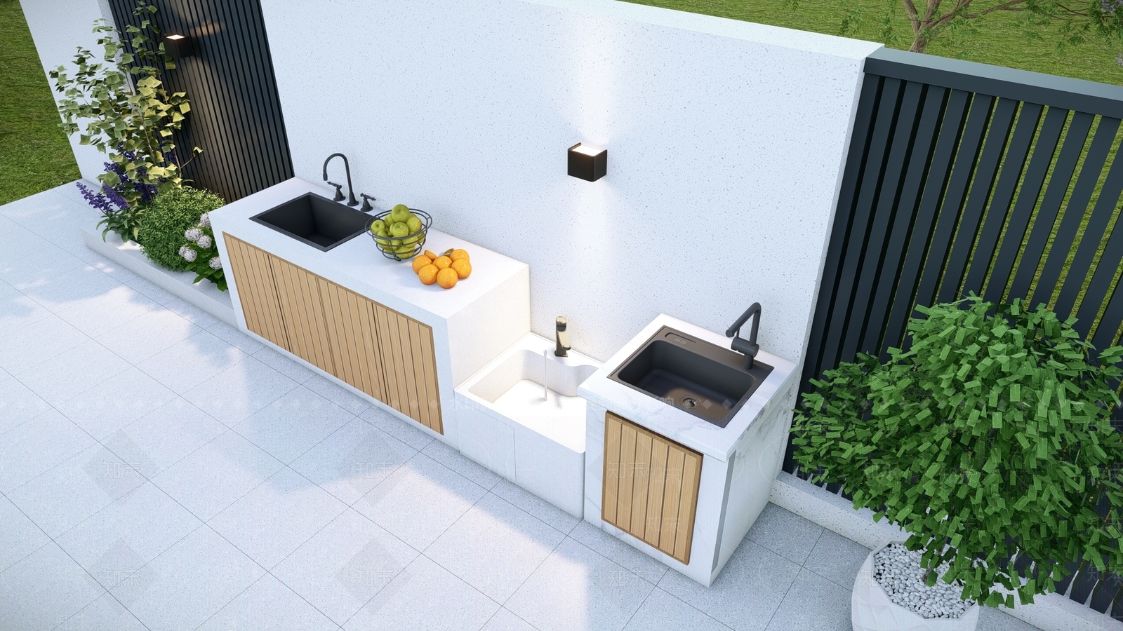 现代其他户外家具SU模型下载【ID:1195407086】