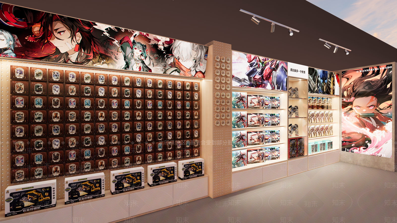 展柜SU模型下载【ID:1195407702】