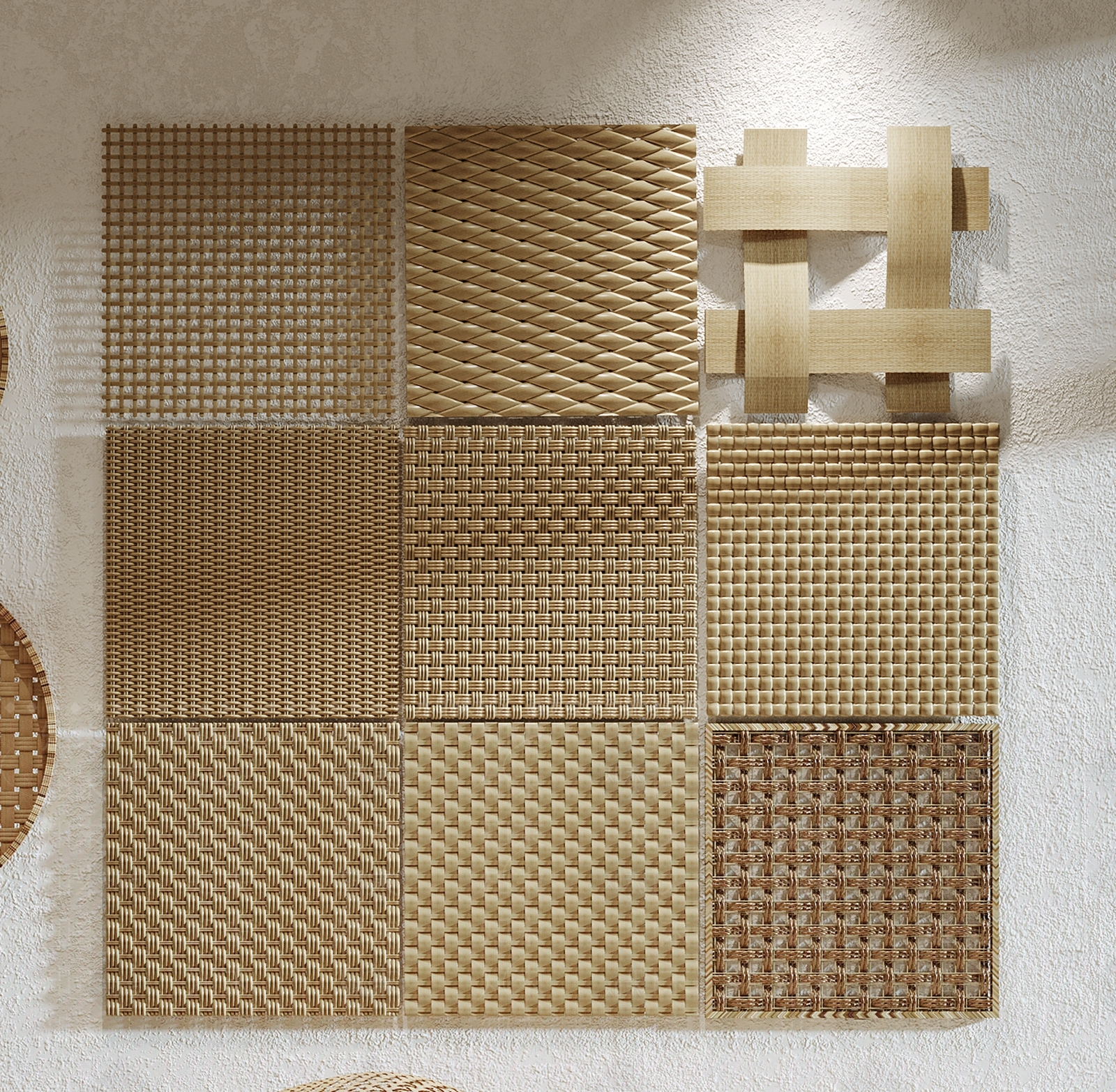 中式原木其他局部构件3D模型下载【ID:1195409345】