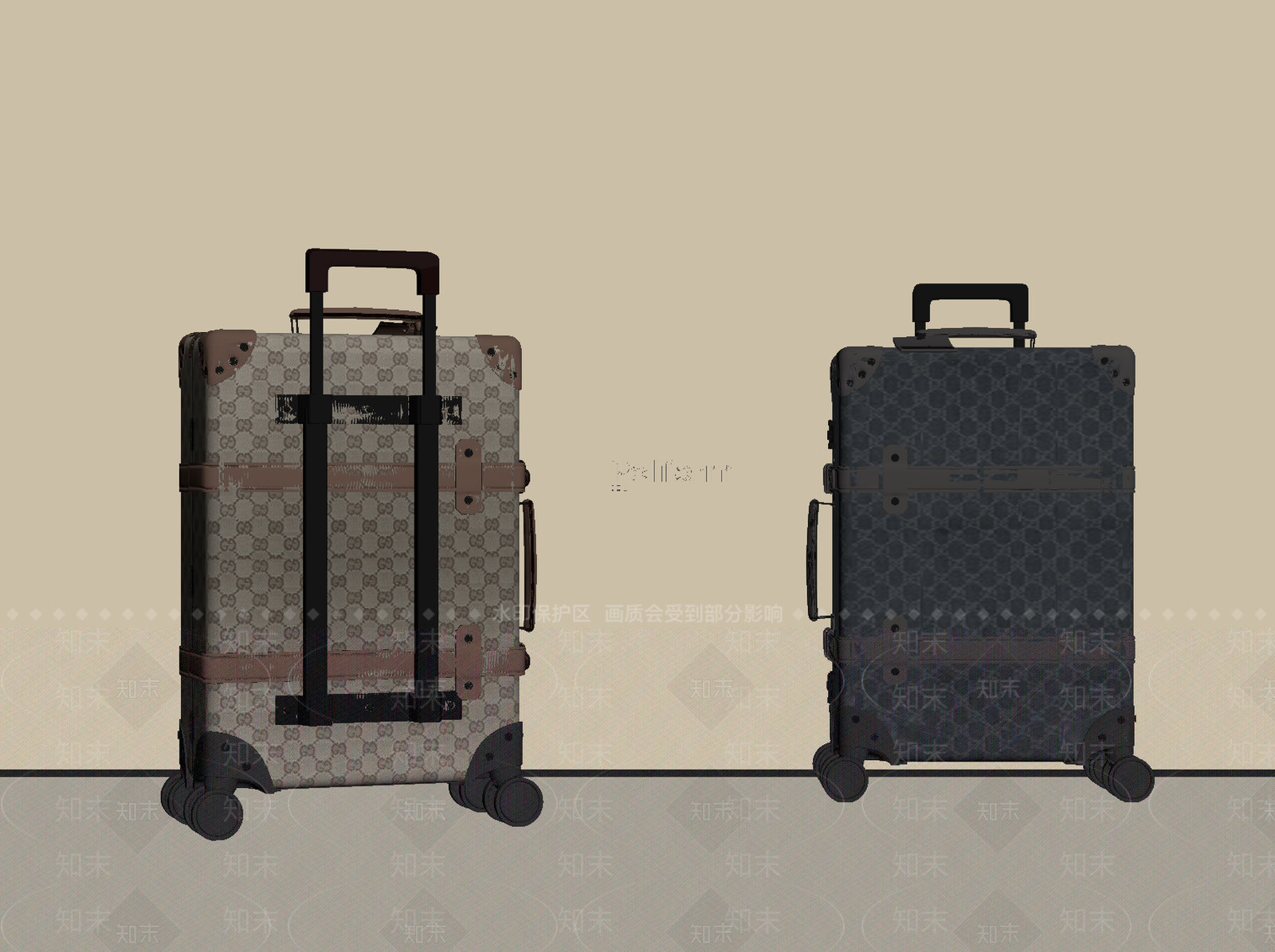 行李箱SU模型下载【ID:1195412830】
