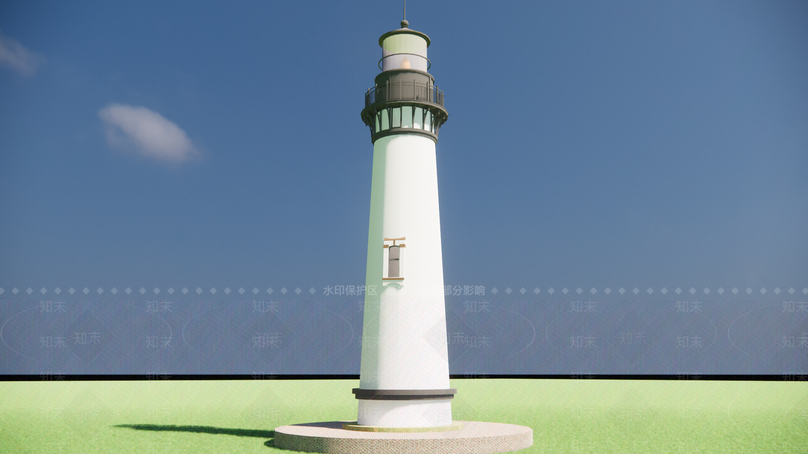 现代塔楼SU模型下载【ID:1195414513】