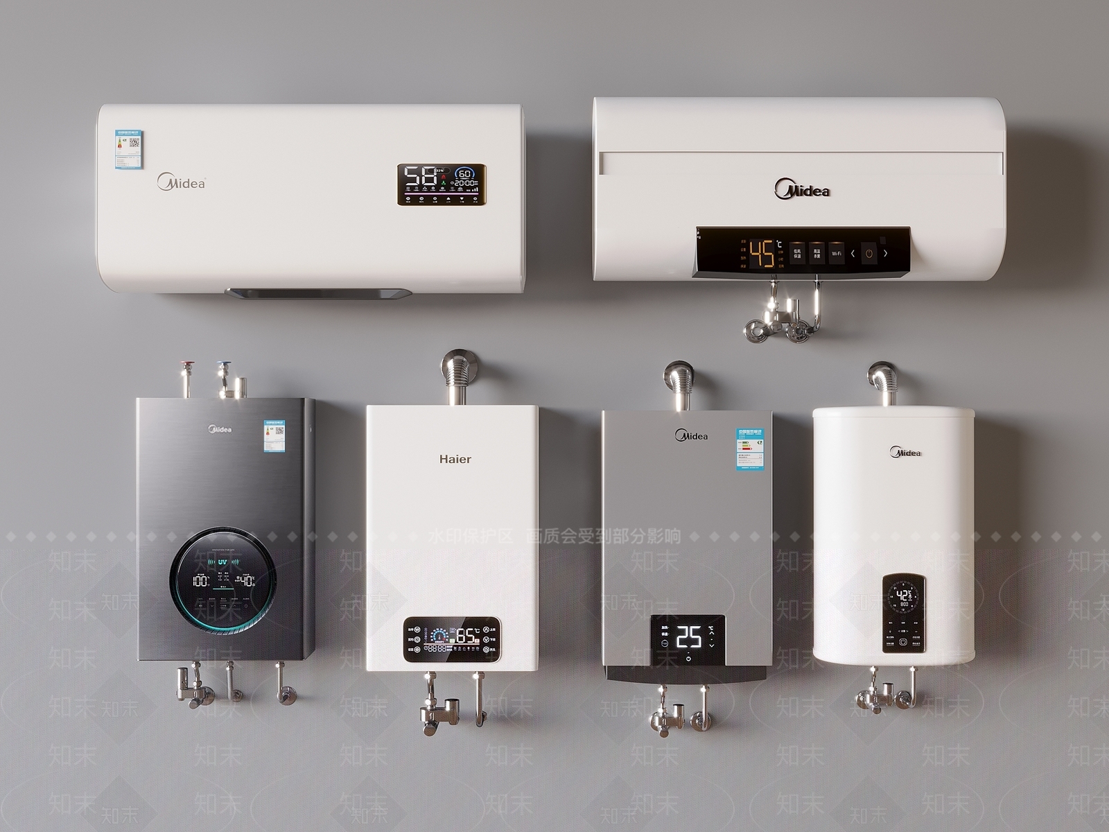 热水器SU模型下载【ID:1195418613】