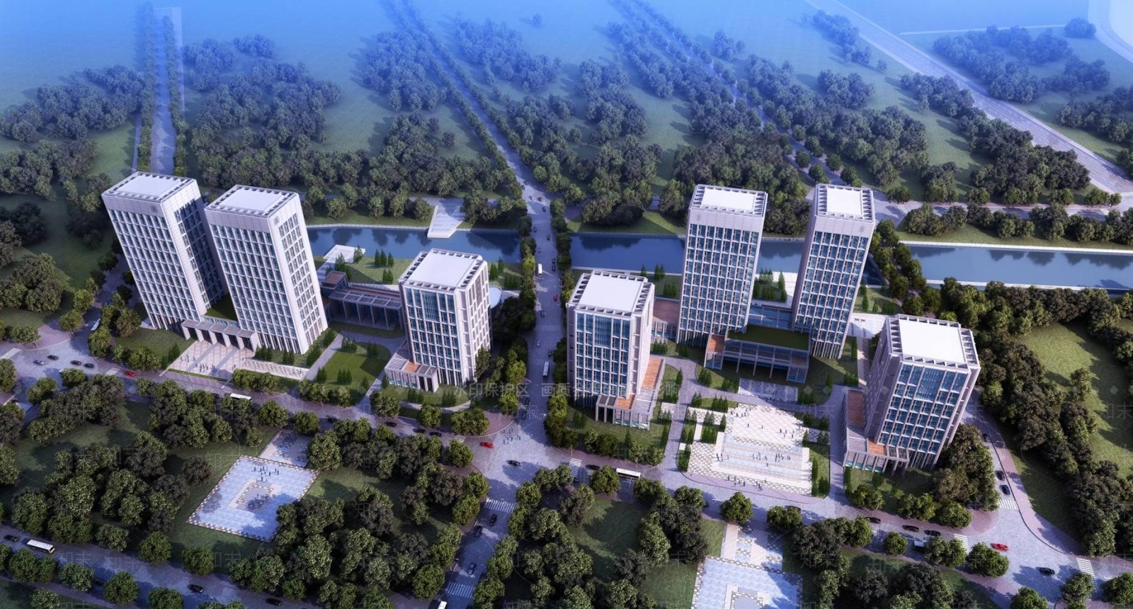 现代其他办公空间3D模型下载【ID:1195425159】