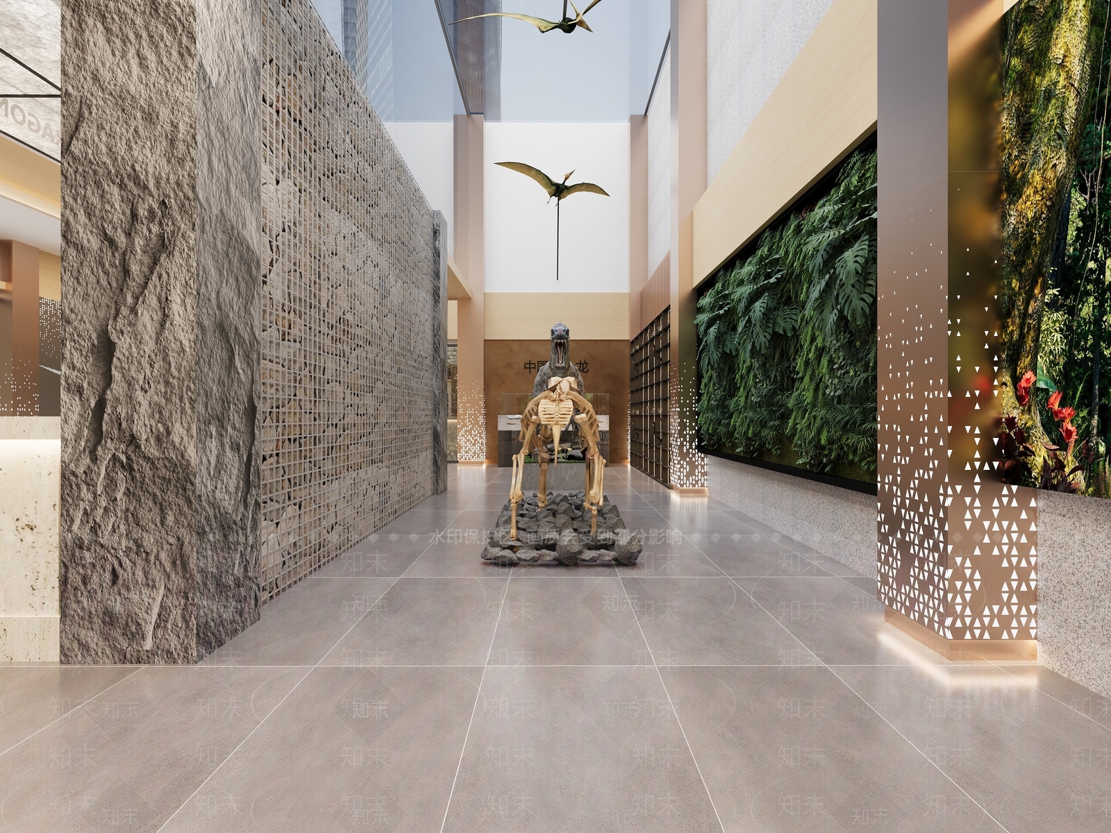 现代大厅3D模型下载【ID:1195434563】