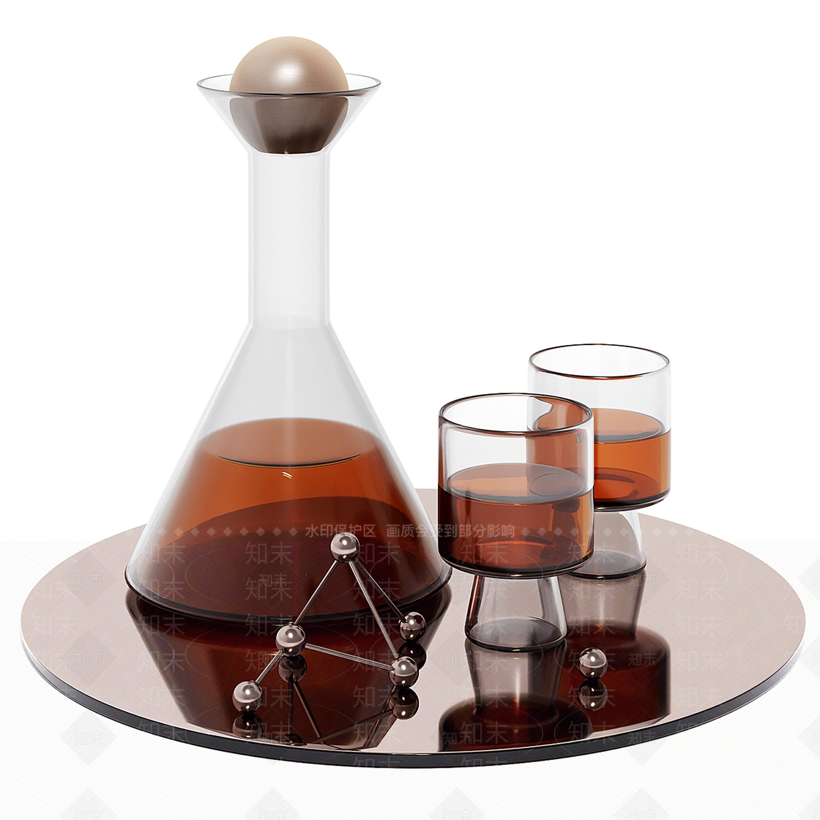 酒水食物3D模型下载【ID:1195436308】