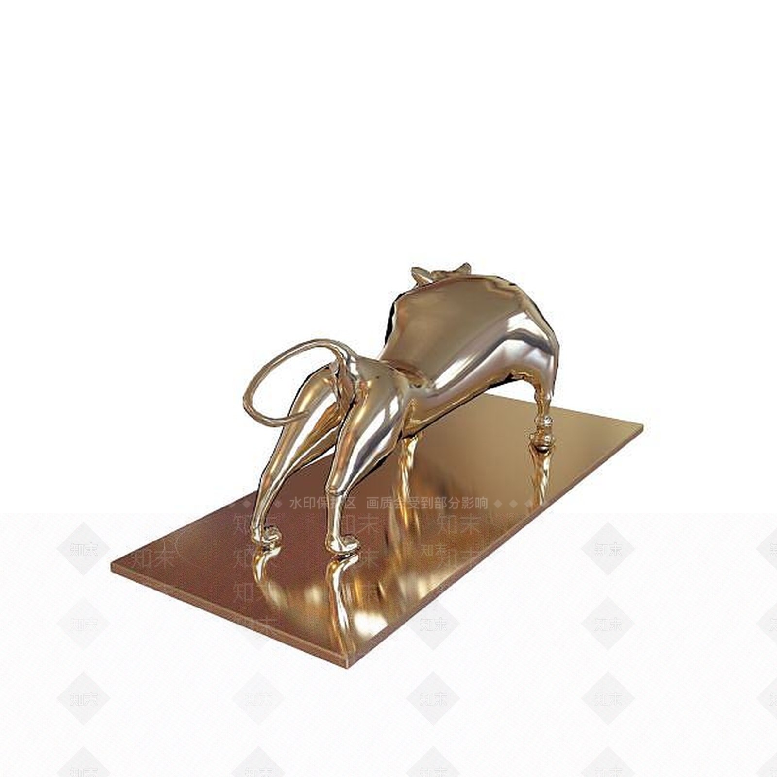 现代ACC雕塑3D模型下载【ID:1195448530】