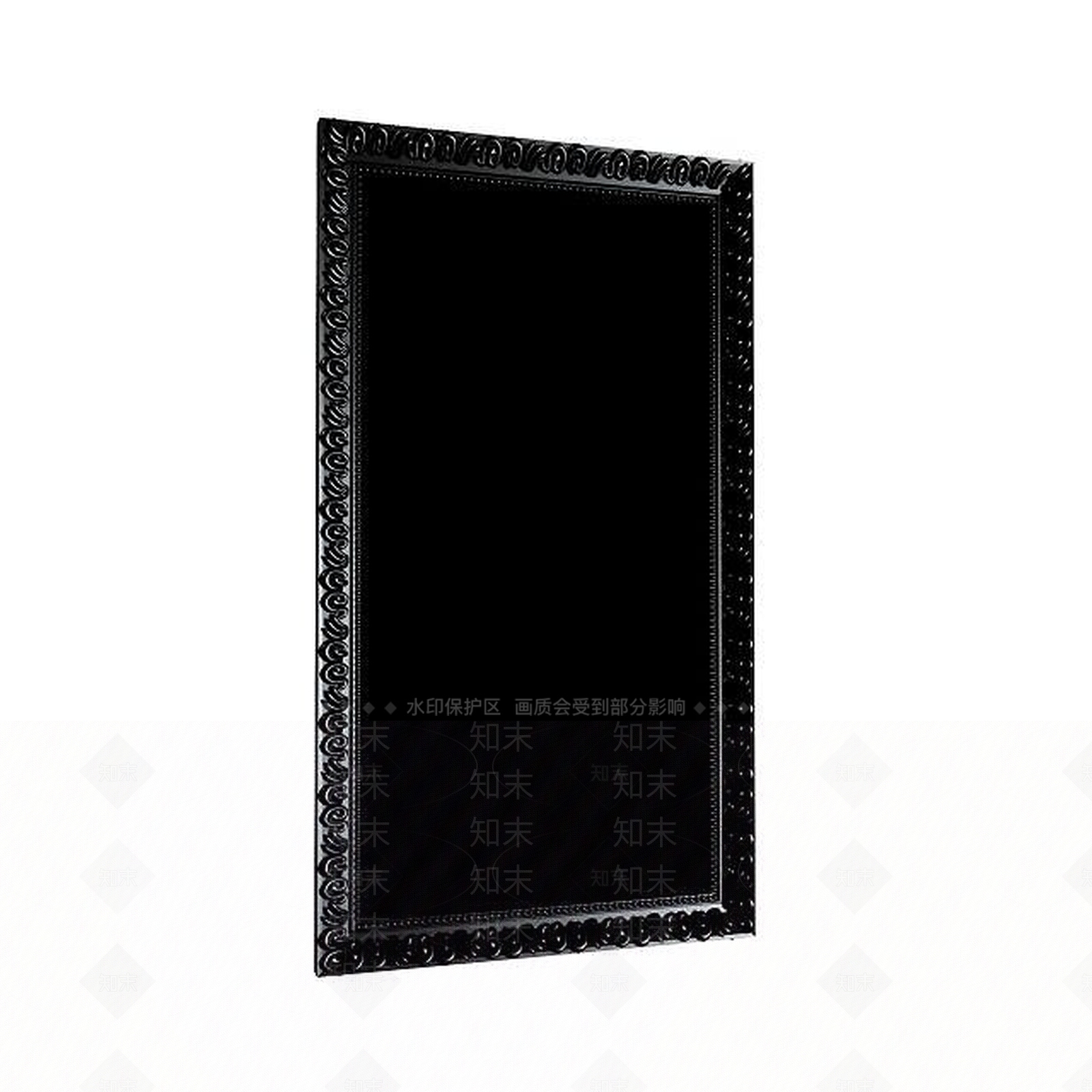 现代古典欧式镜子3D模型下载【ID:1195449461】