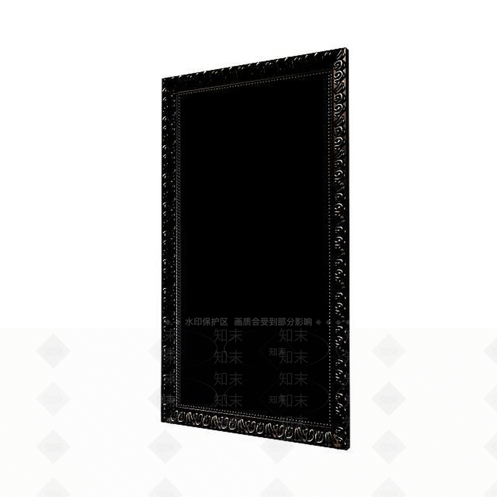 现代古典欧式镜子3D模型下载【ID:1195449461】