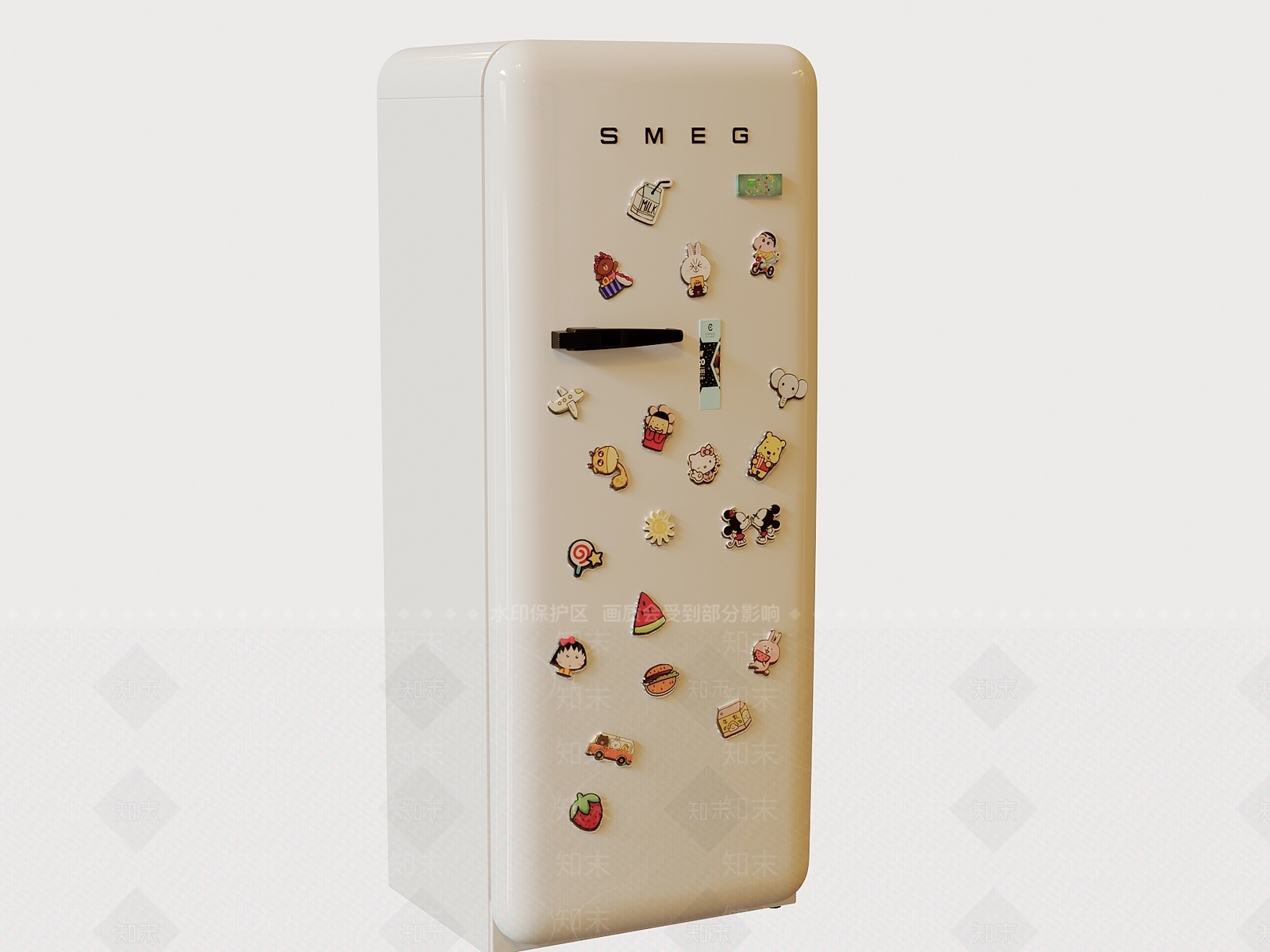 冰箱SU模型下载【ID:1195449993】