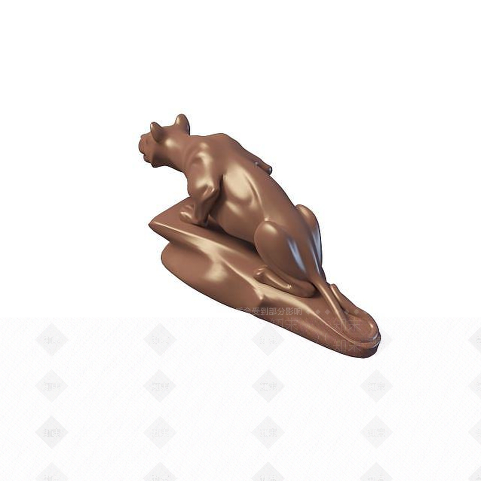 现代雕塑3D模型下载【ID:1195450703】