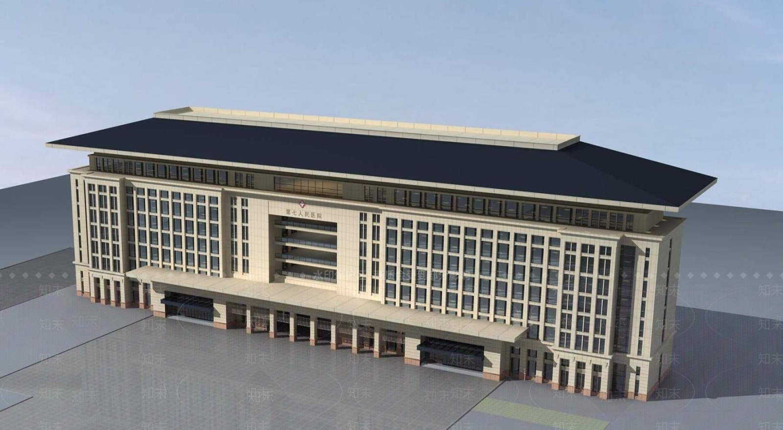 现代其他公共建筑3D模型下载【ID:1195453100】