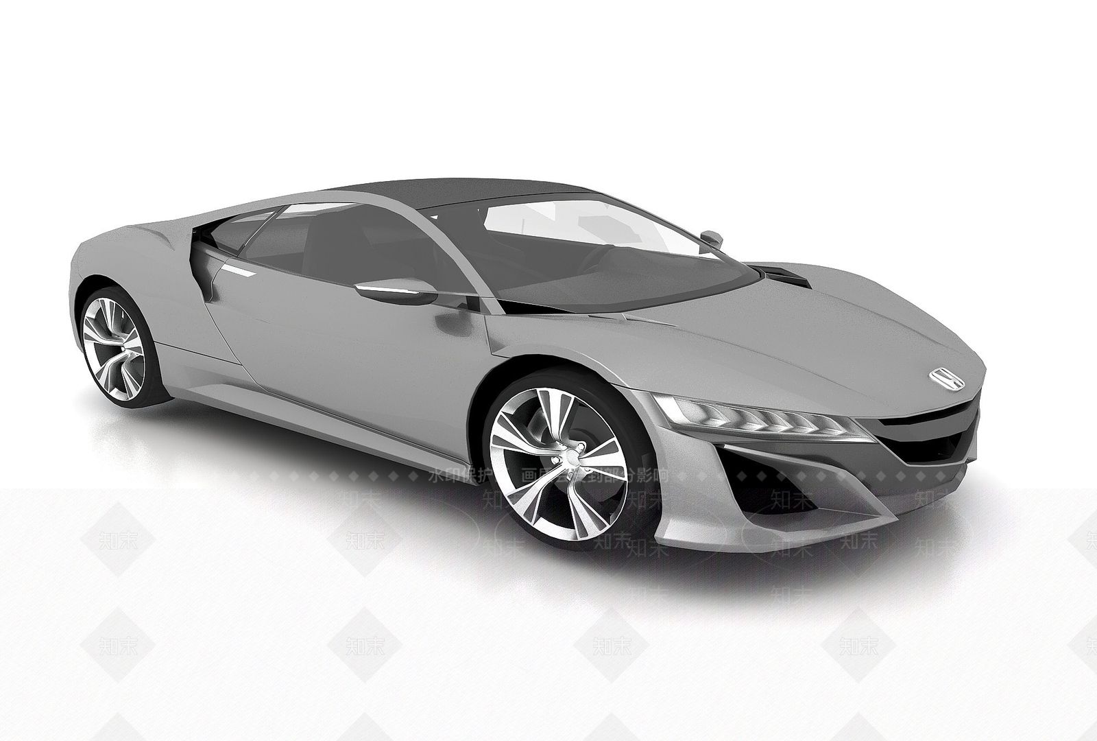 现代风格汽车3D模型下载【ID:1195453821】