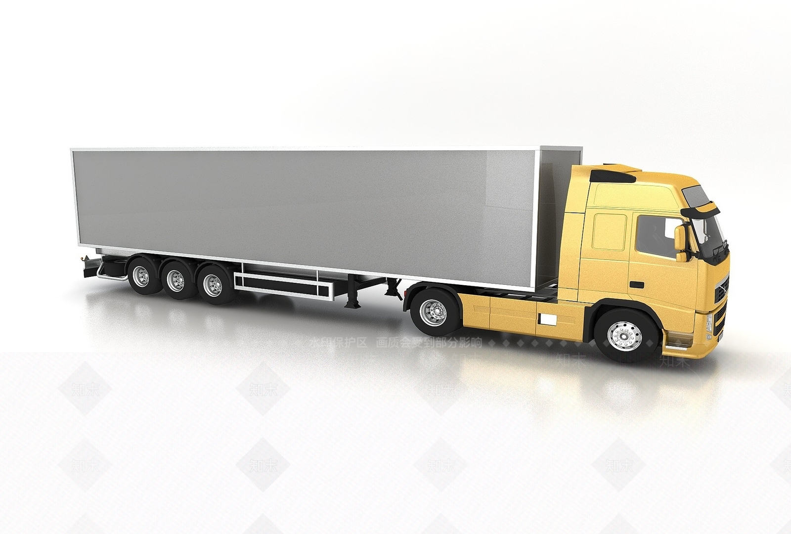 现代风格货车3D模型下载【ID:1195454605】