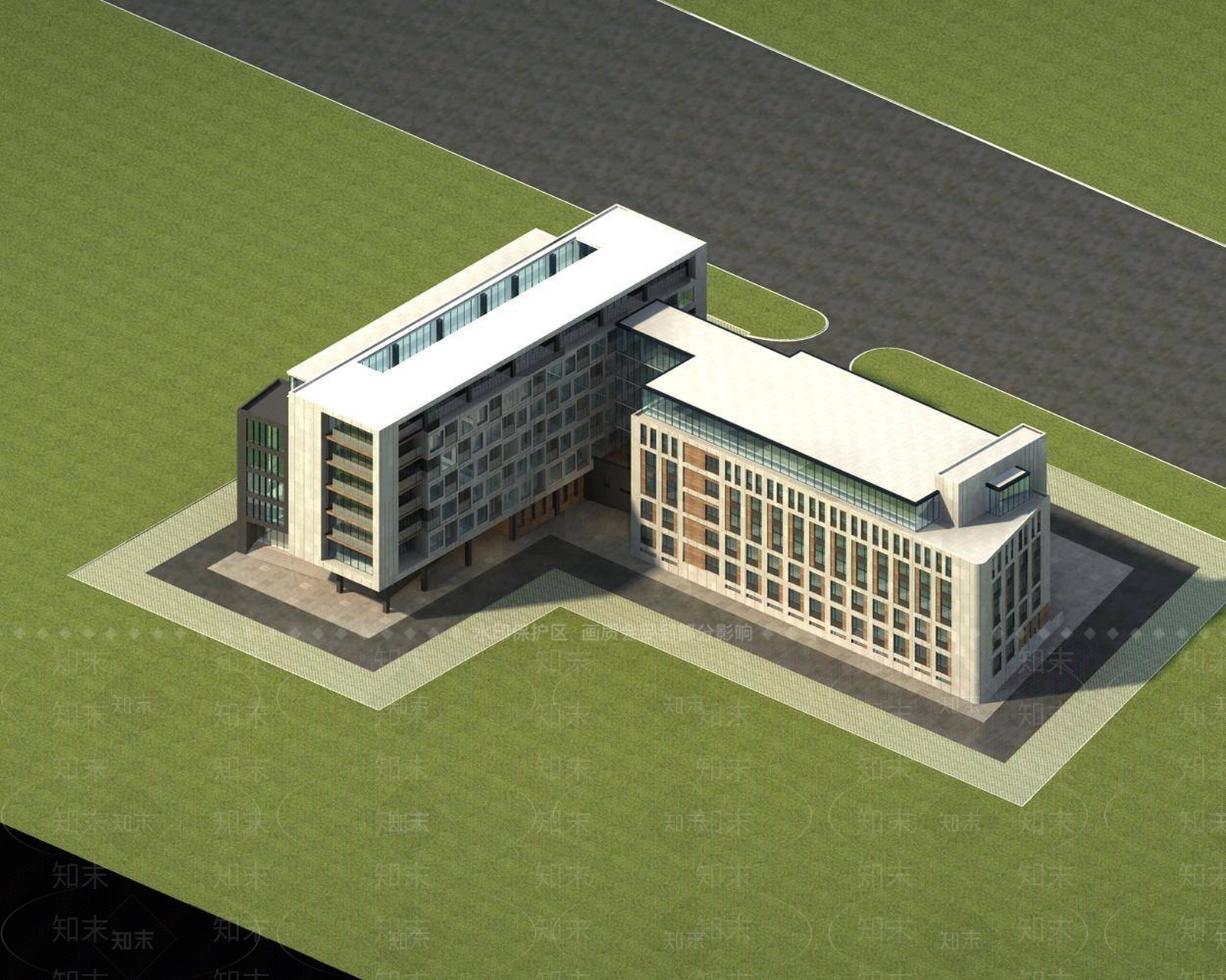 现代其他办公空间3D模型下载【ID:1195455428】