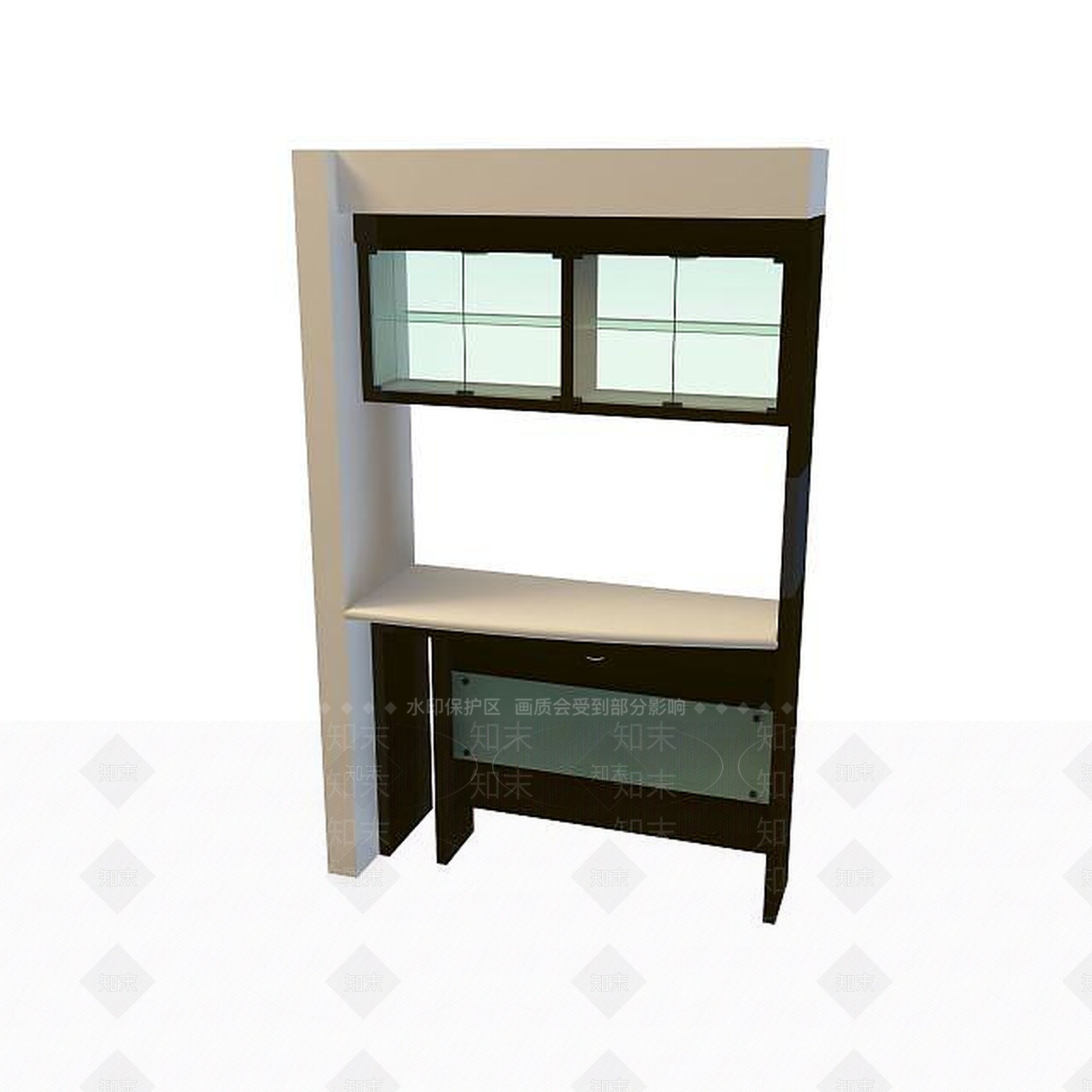 现代吧台3D模型下载【ID:1195460463】