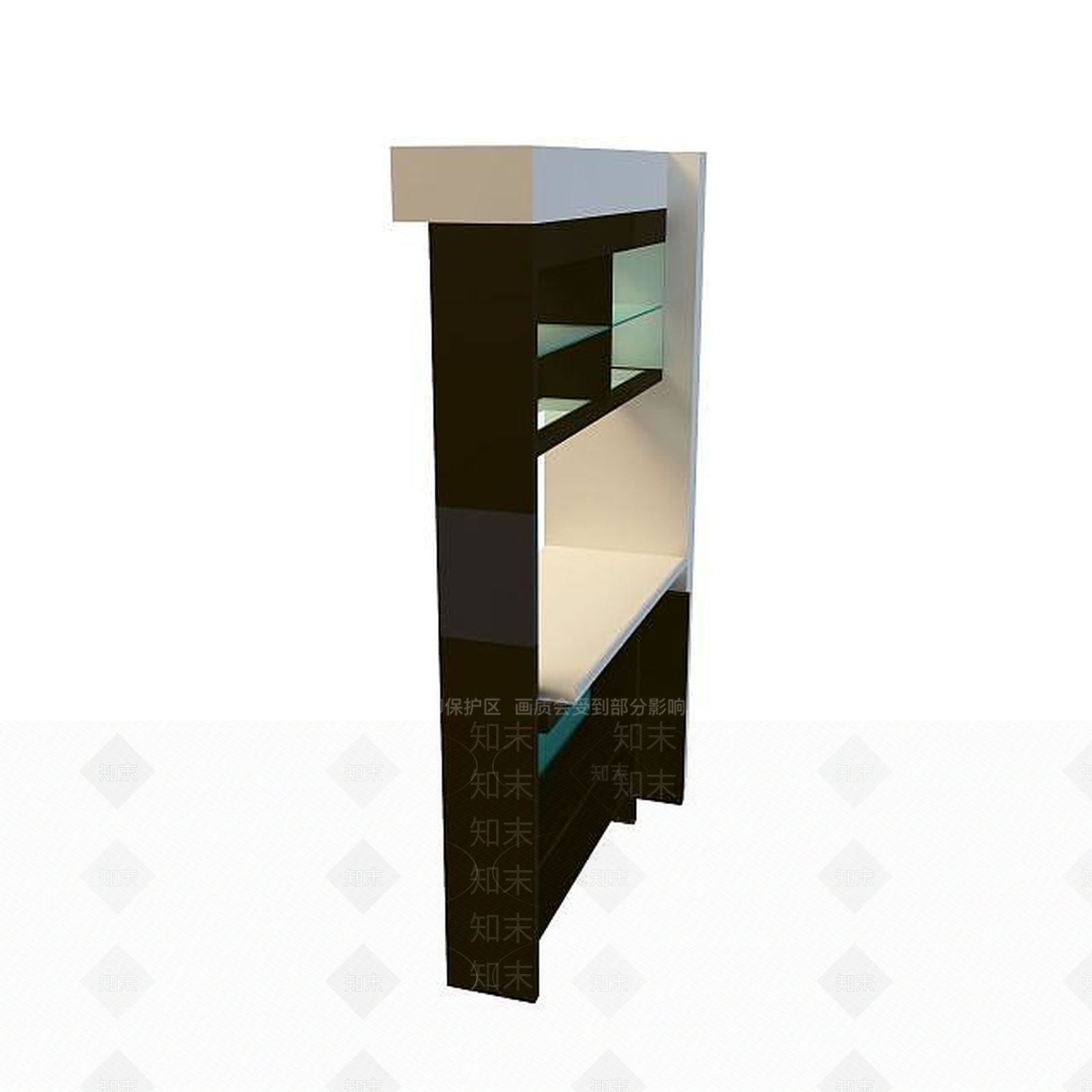 现代吧台3D模型下载【ID:1195460463】