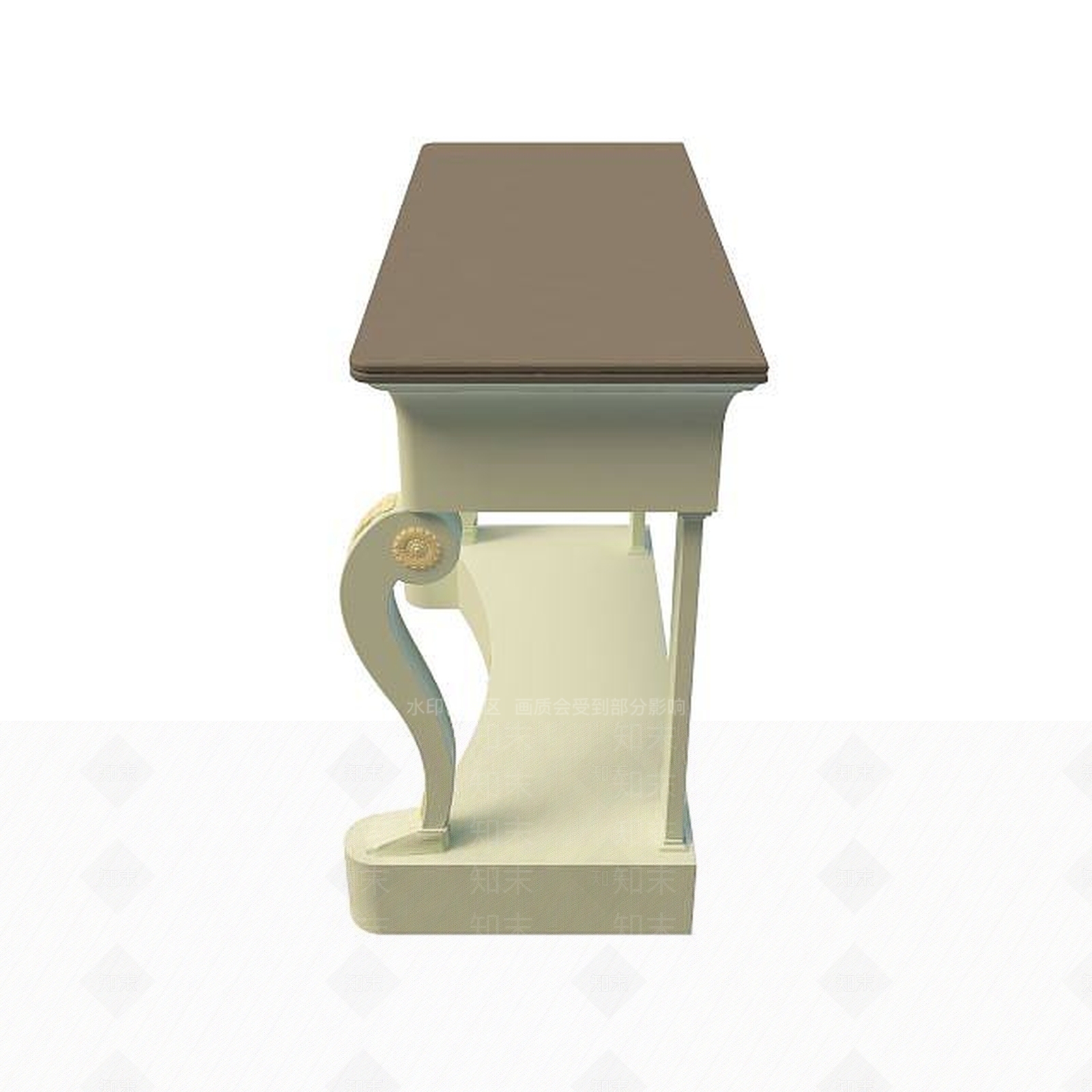 现代边几桌子3D模型下载【ID:1195461589】