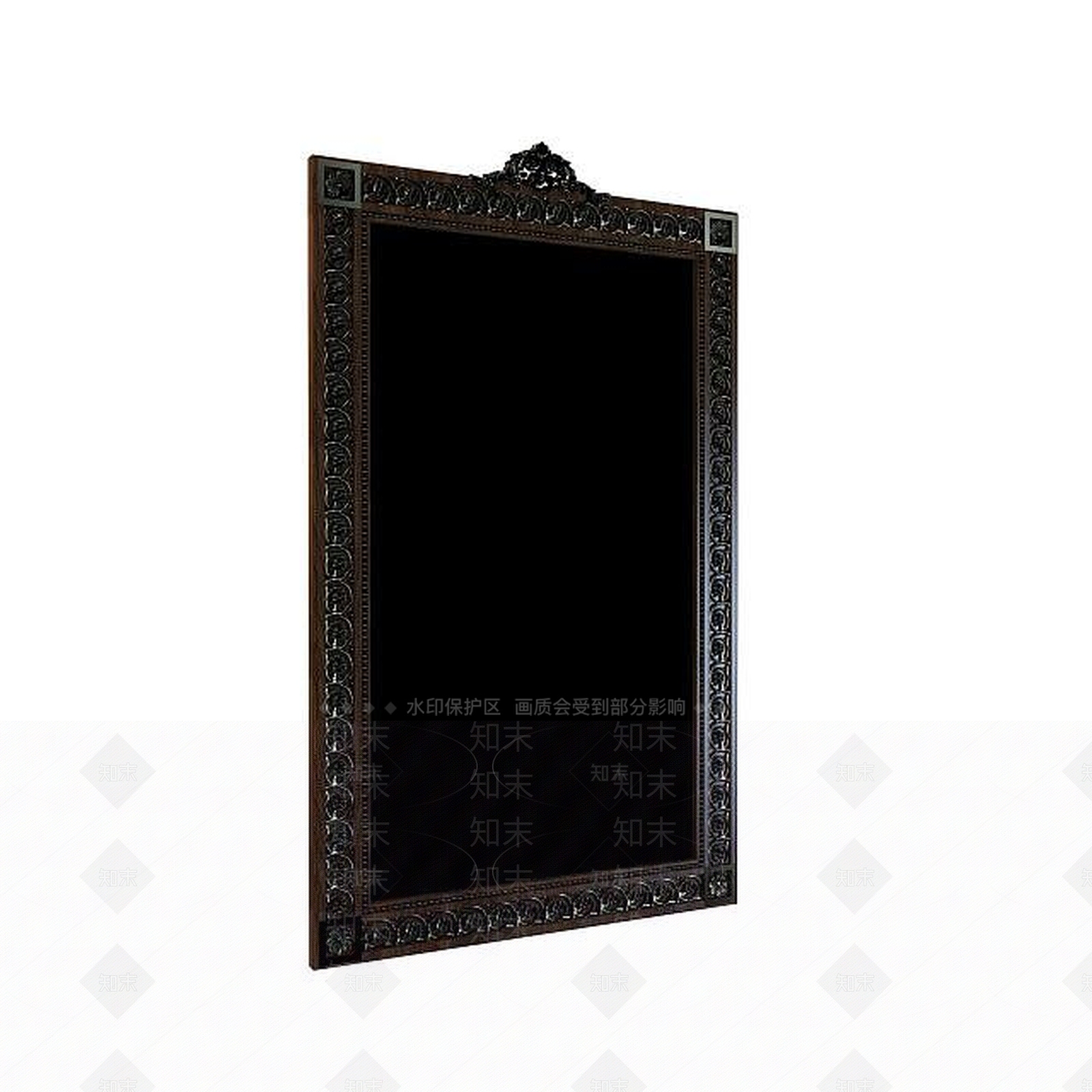 现代古典欧式镜子3D模型下载【ID:1195461961】