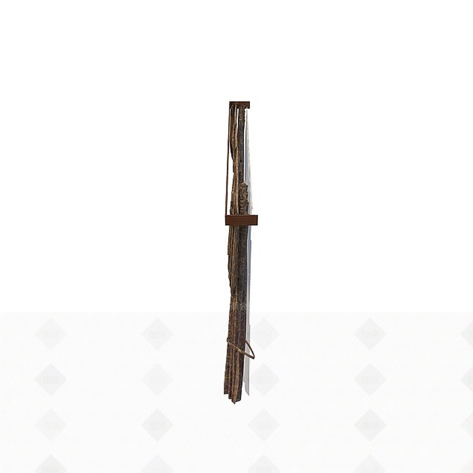 现代深色窗帘3D模型下载【ID:1195587134】