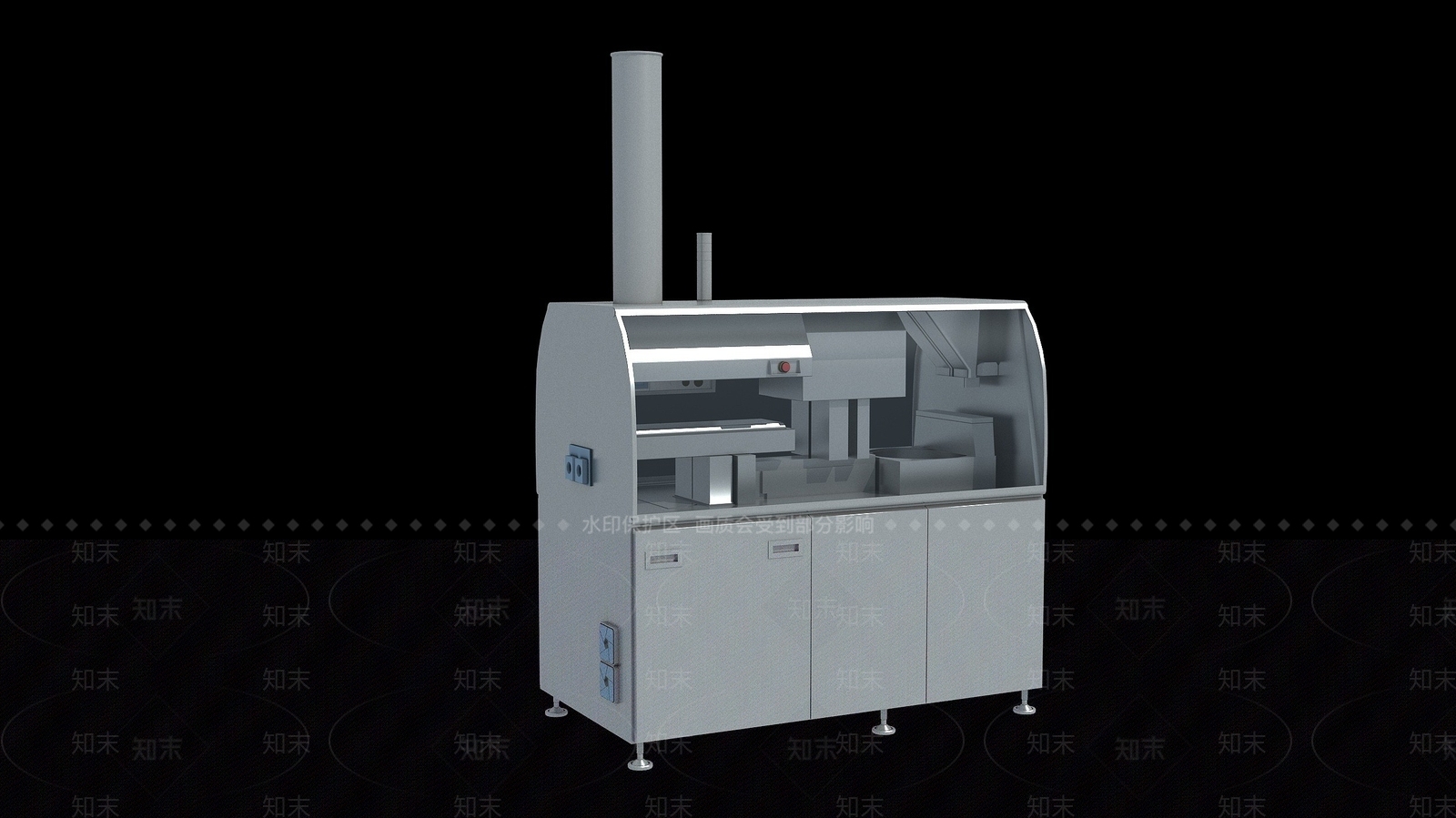 现代药片机挑片机3D模型下载【ID:1195463726】