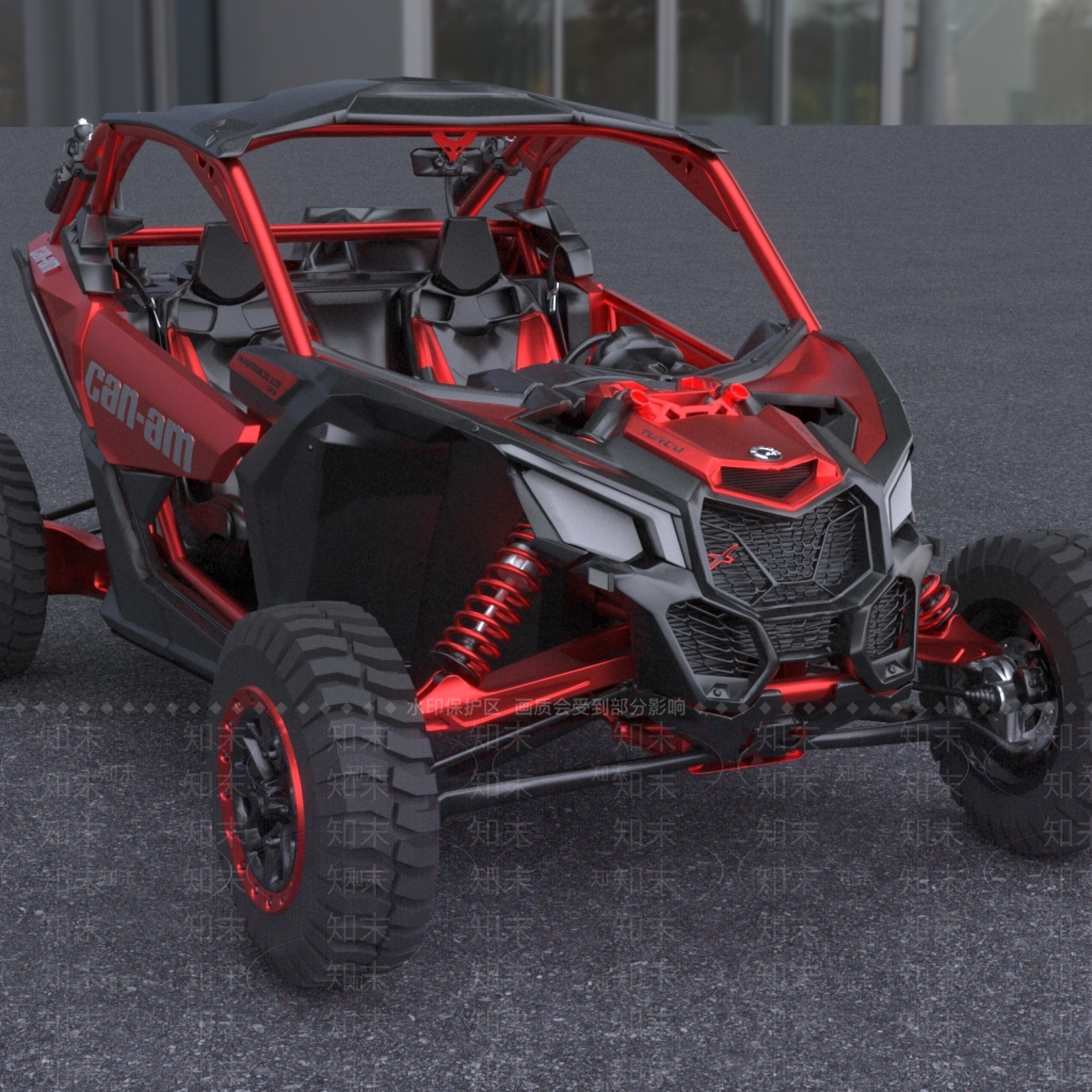 现代2022款MaverickX3越野车3D模型下载【ID:1195464155】