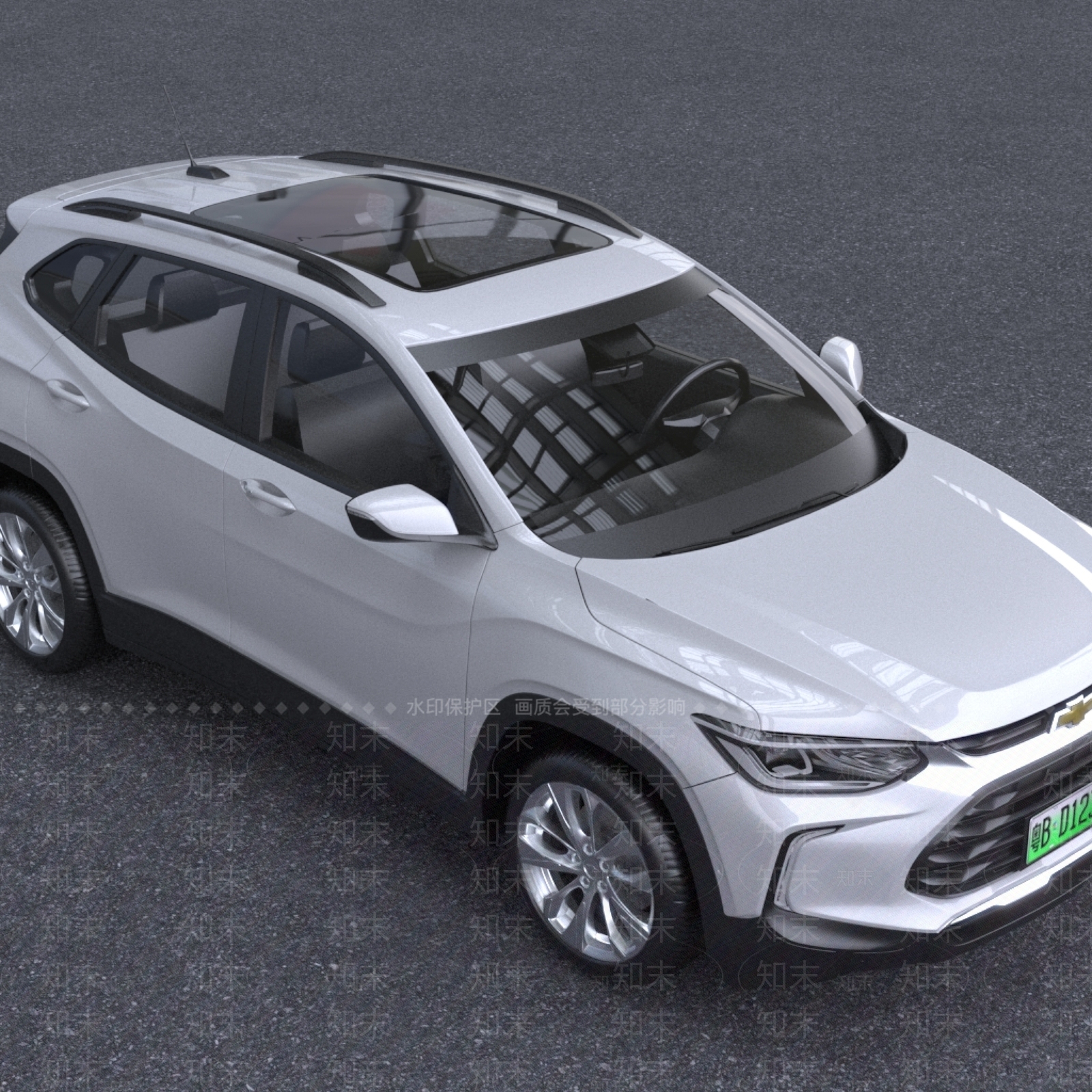 现代2021款雪佛兰创酷汽车3D模型下载【ID:1195464232】