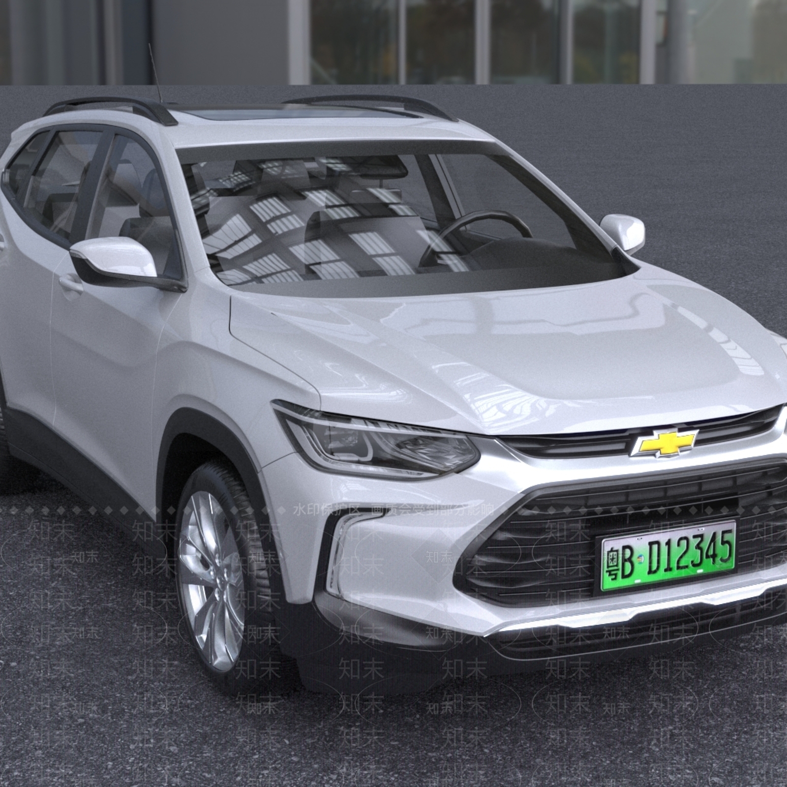 现代2021款雪佛兰创酷汽车3D模型下载【ID:1195464232】