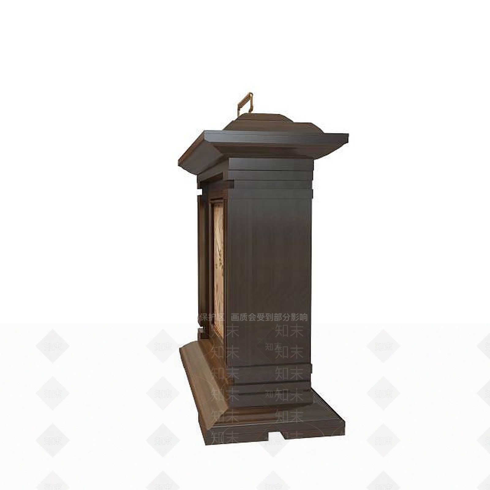 现代钟表3D模型下载【ID:1195464307】