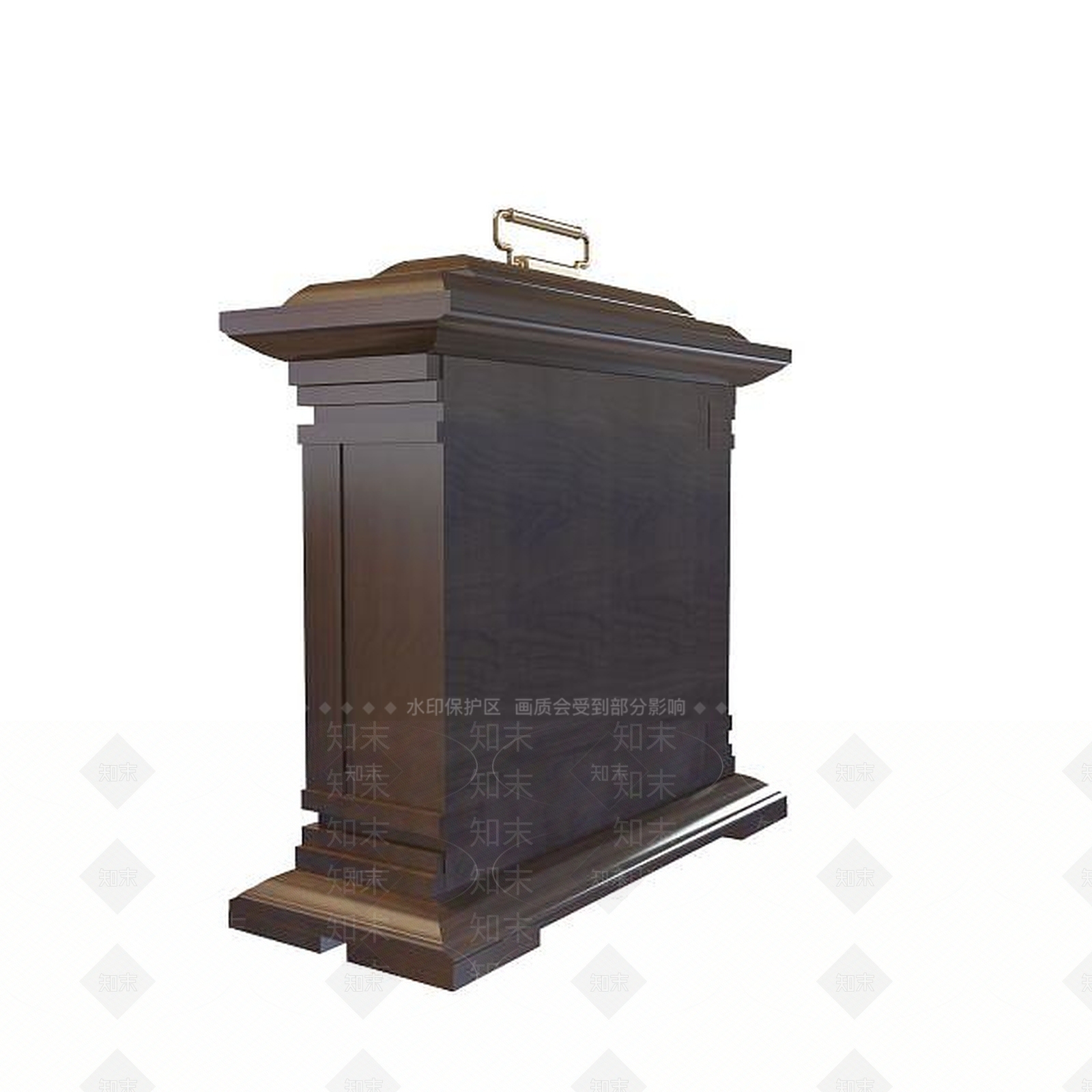 现代钟表3D模型下载【ID:1195464307】