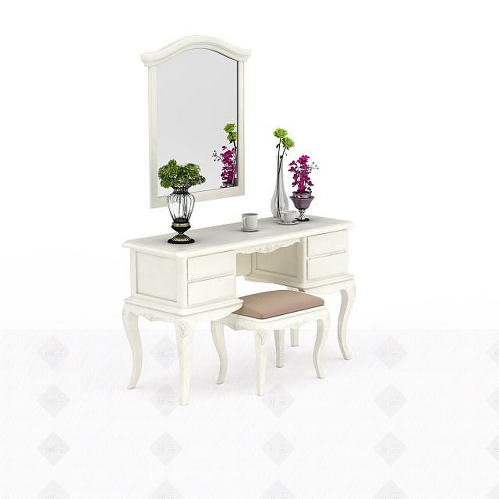 现代衣柜3D模型下载【ID:1195465425】