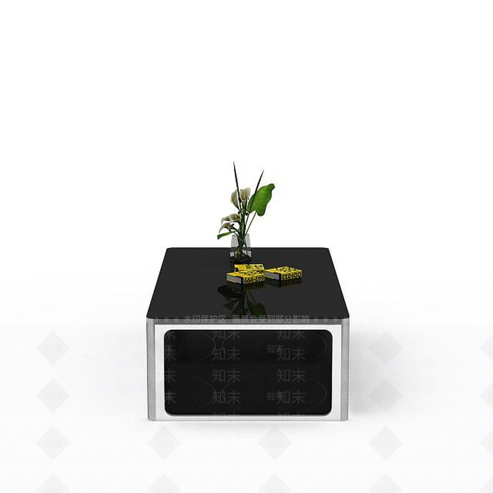 现代书桌3D模型下载【ID:1195466673】