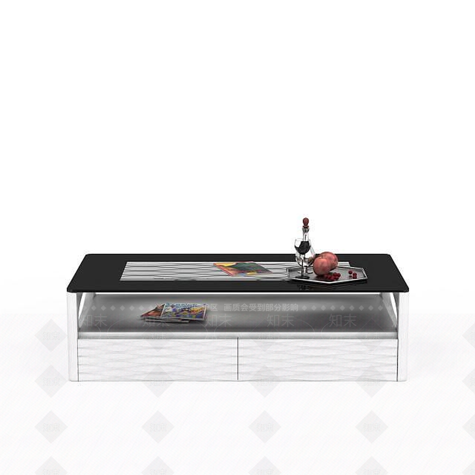现代书桌3D模型下载【ID:1195466668】
