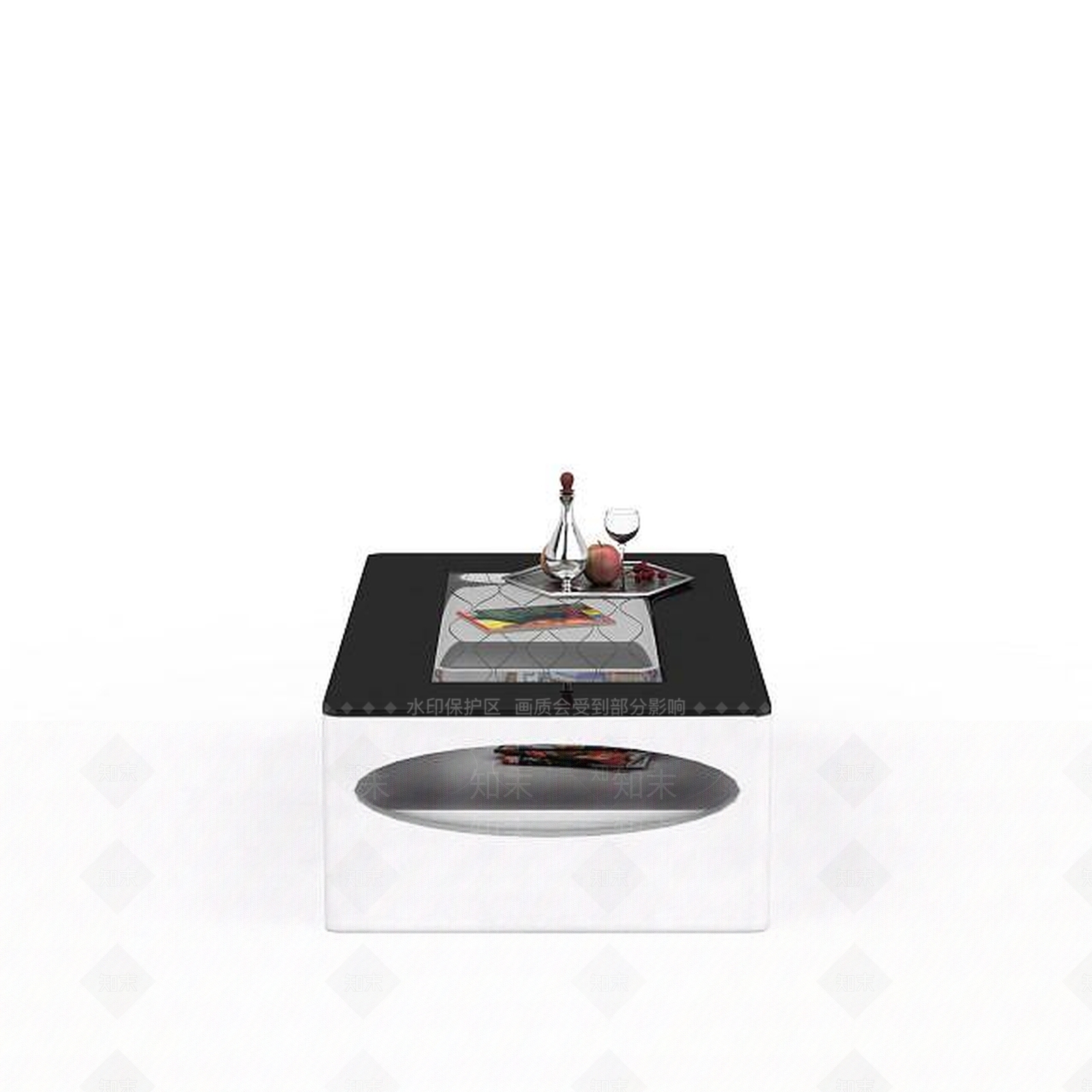 现代书桌3D模型下载【ID:1195466668】