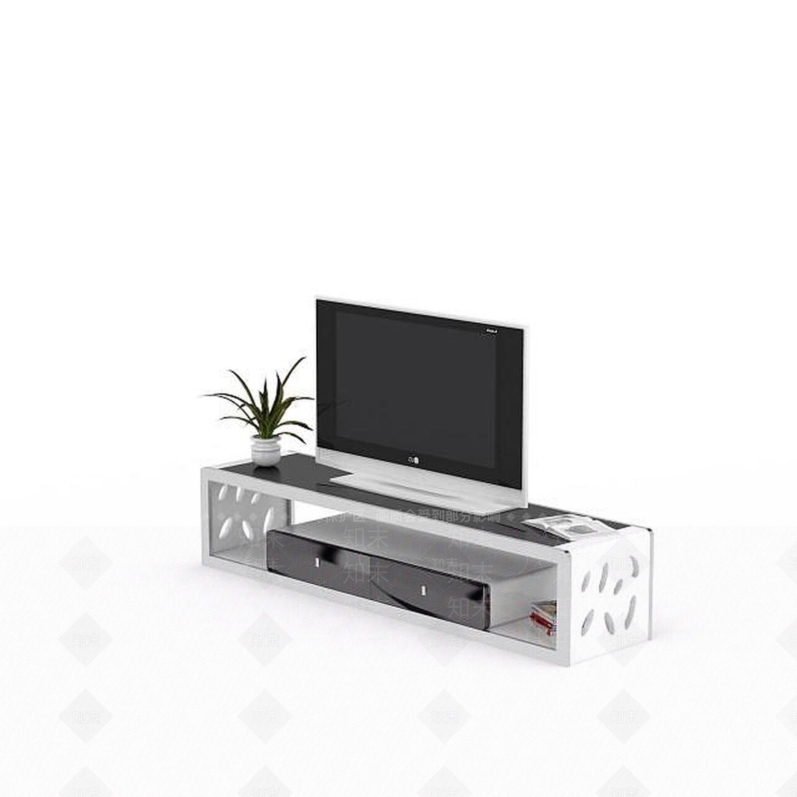 现代衣柜3D模型下载【ID:1195467812】