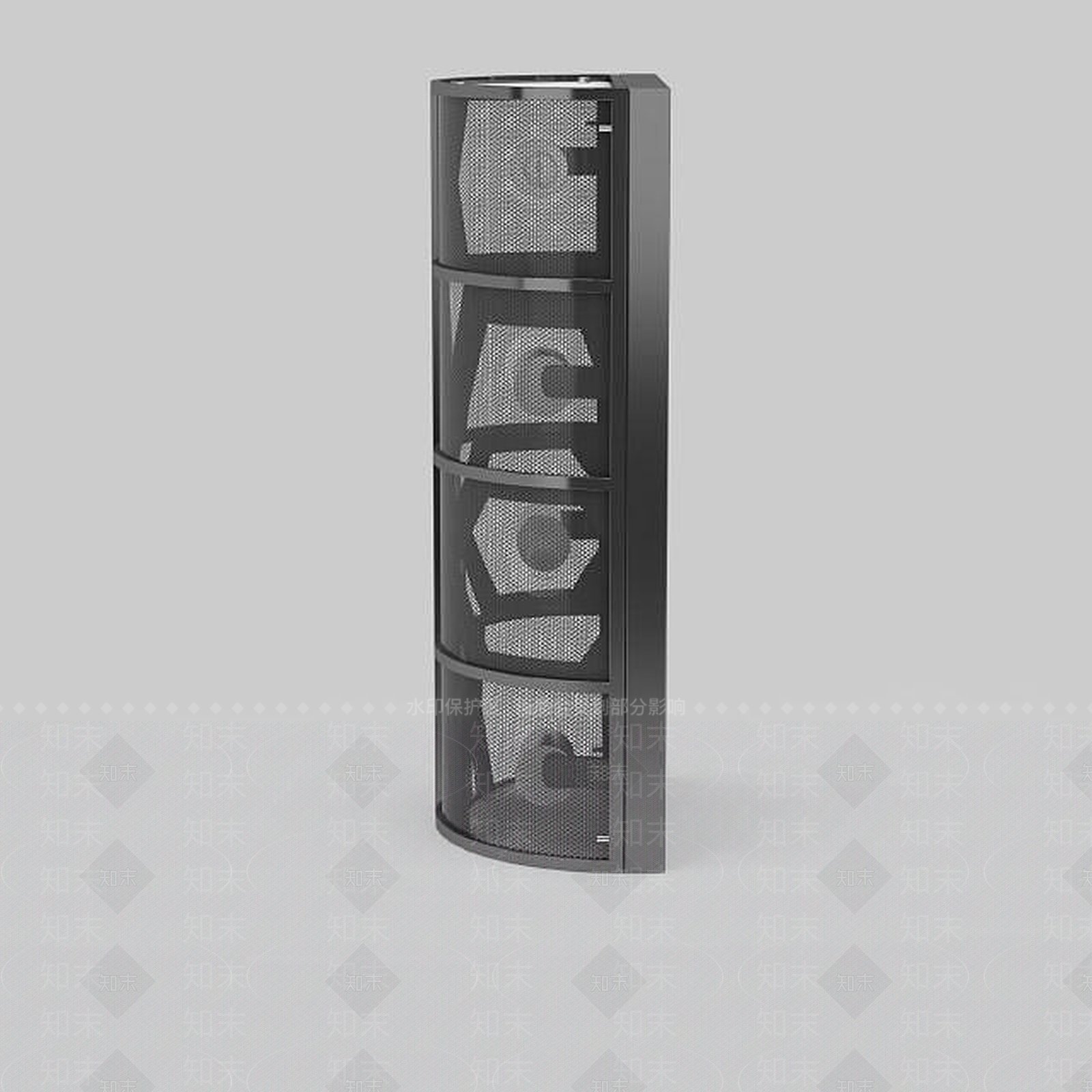 现代灯具组合3D模型下载【ID:1195469031】