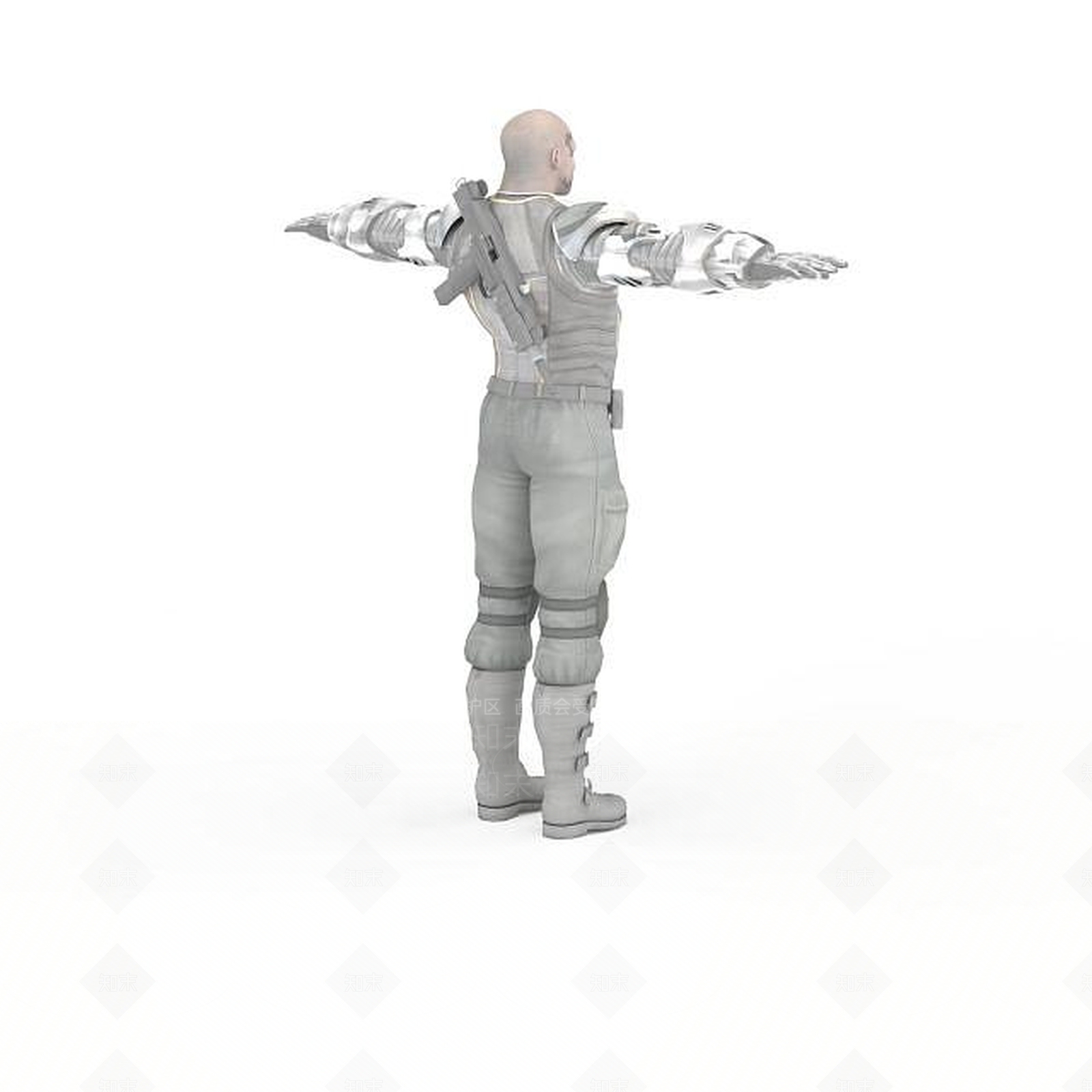 现代虚拟人物3D模型下载【ID:1199942191】