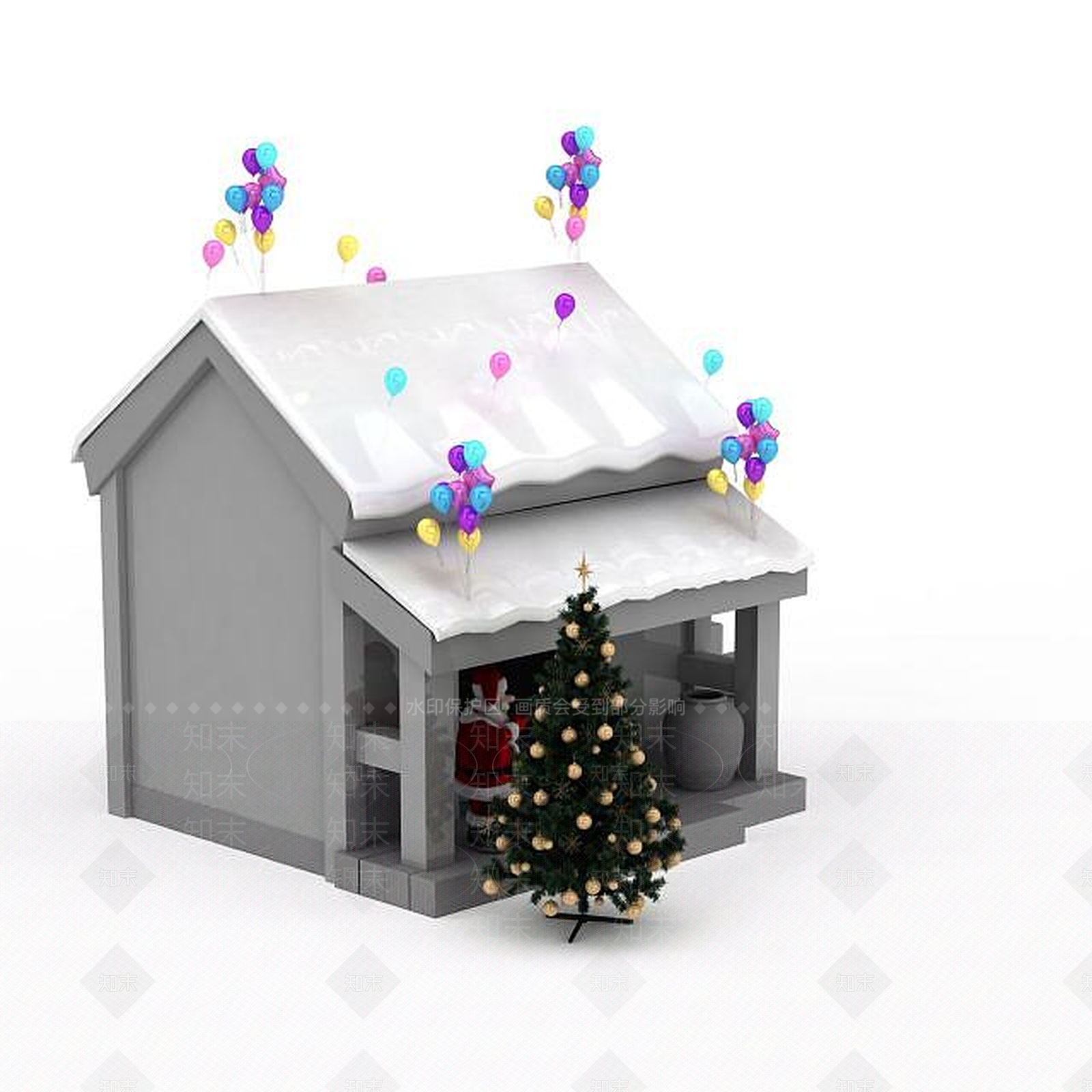 现代妆台妆凳3D模型下载【ID:1199933054】