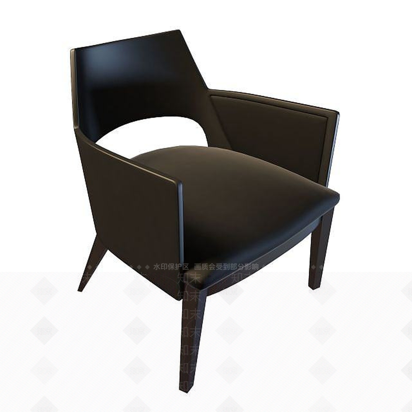 现代商务椅3D模型下载【ID:1195471891】