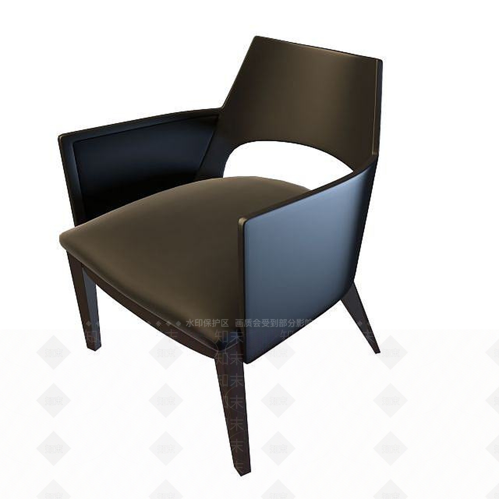现代商务椅3D模型下载【ID:1195471891】