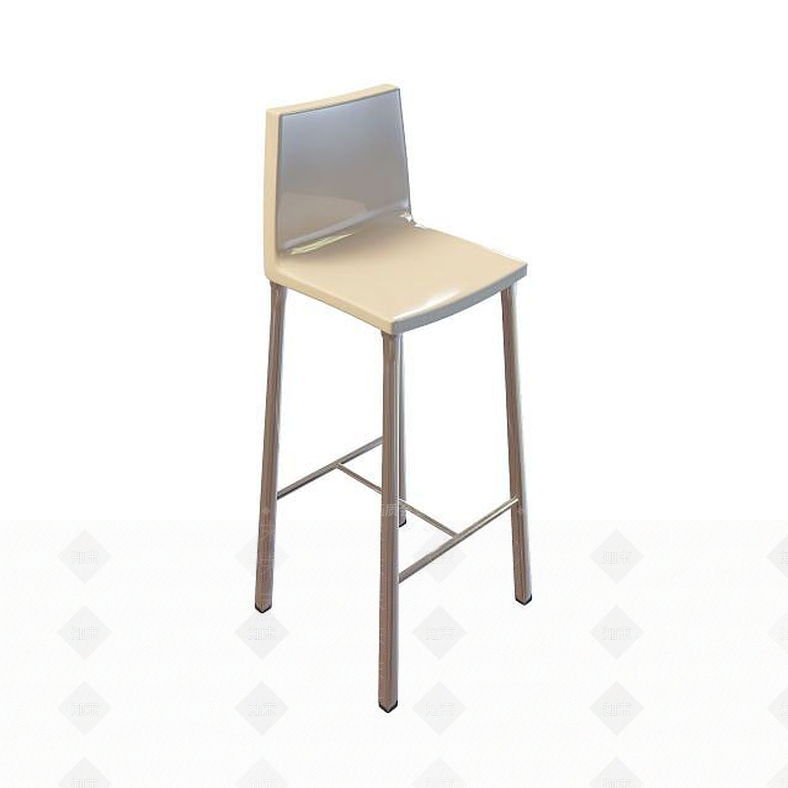 现代超高吧椅3D模型下载【ID:1195473397】