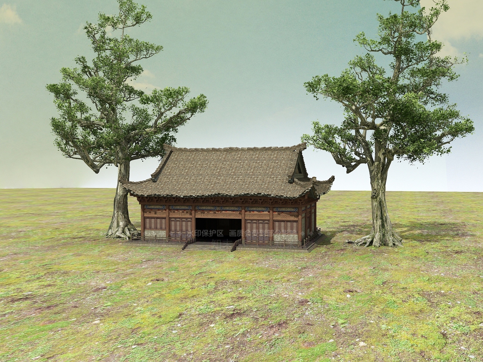 现代乡村规划乡村文化系列3D模型下载【ID:1195474230】